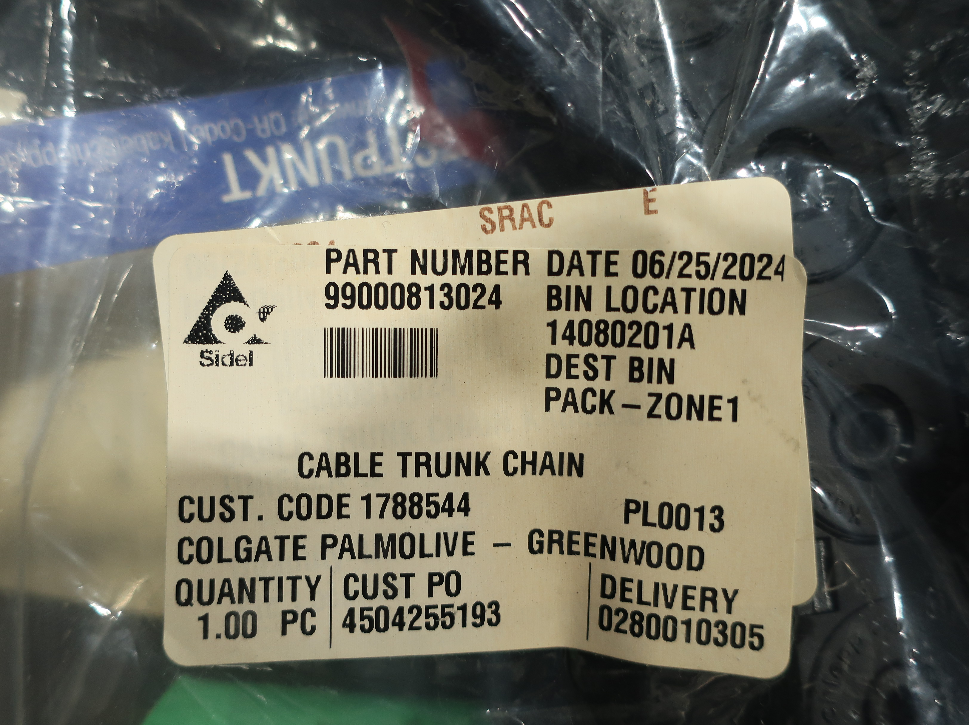 SKU 1788060 - PALLET OF ASSORTED WIRE COVERING - ELECTRONIC COMPONENTS