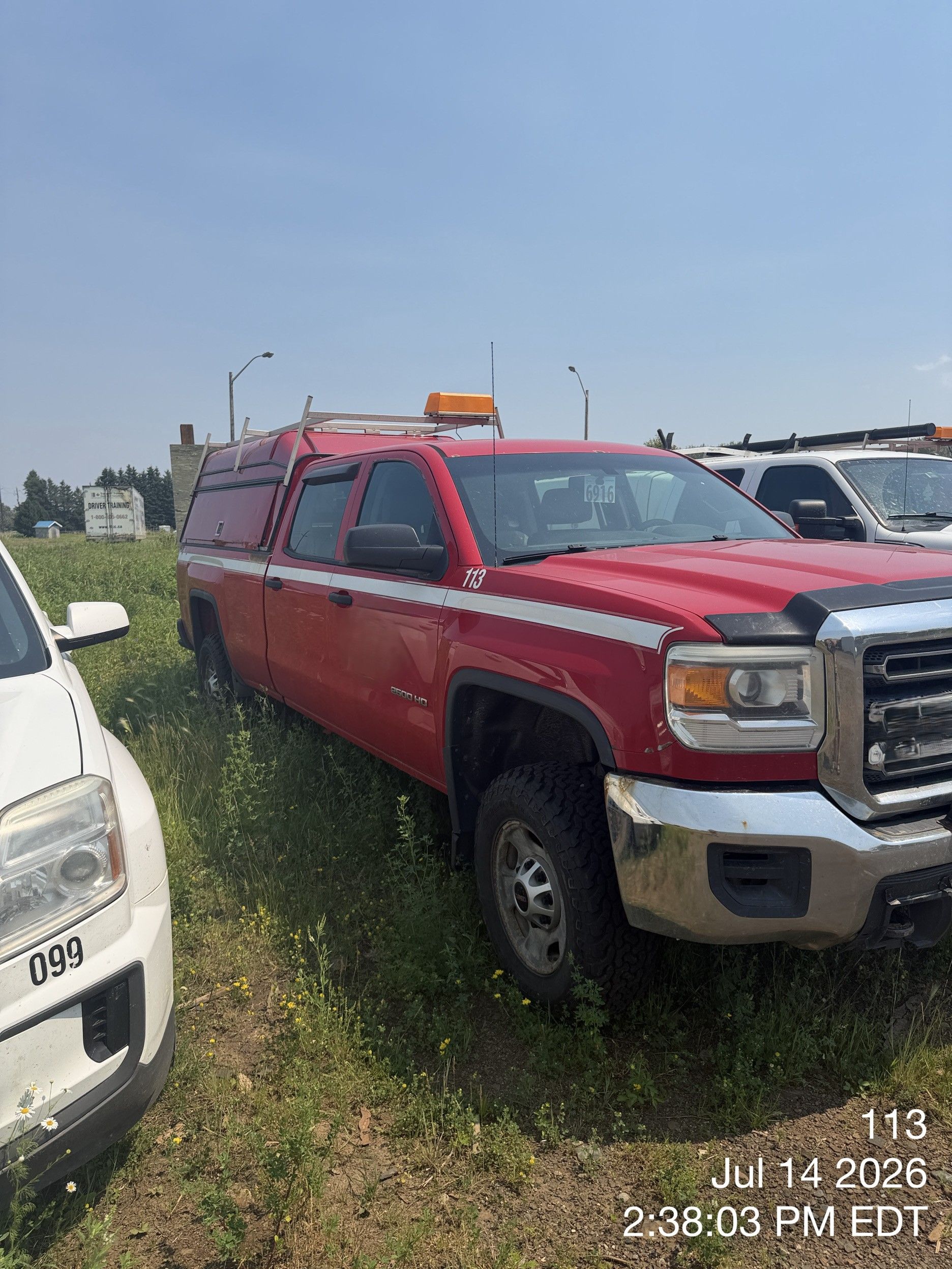 2015 GMC Sierra 2500 HD 4x4 Extended Cab Pickup Truck - 360 HP Vortec V8, 8 Ft Bed - PICKUP TRUCKS