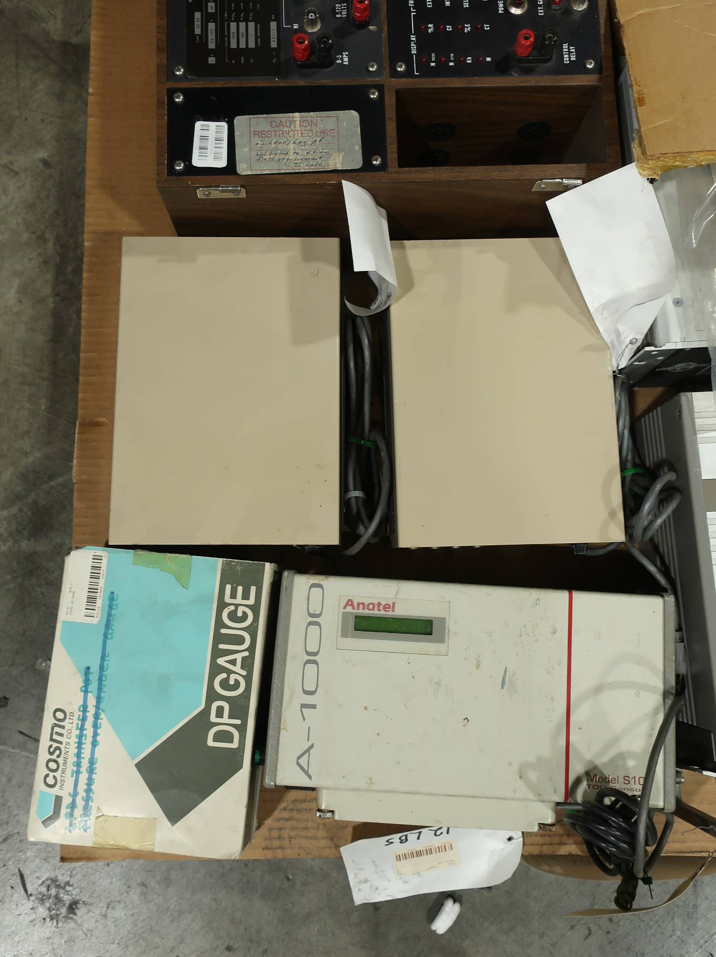 SKU 1787823 - PALLET OF ASSORTED ELECTRIC TEST EQUIPMENT - ELECTRICAL TESTING EQUIPMENT