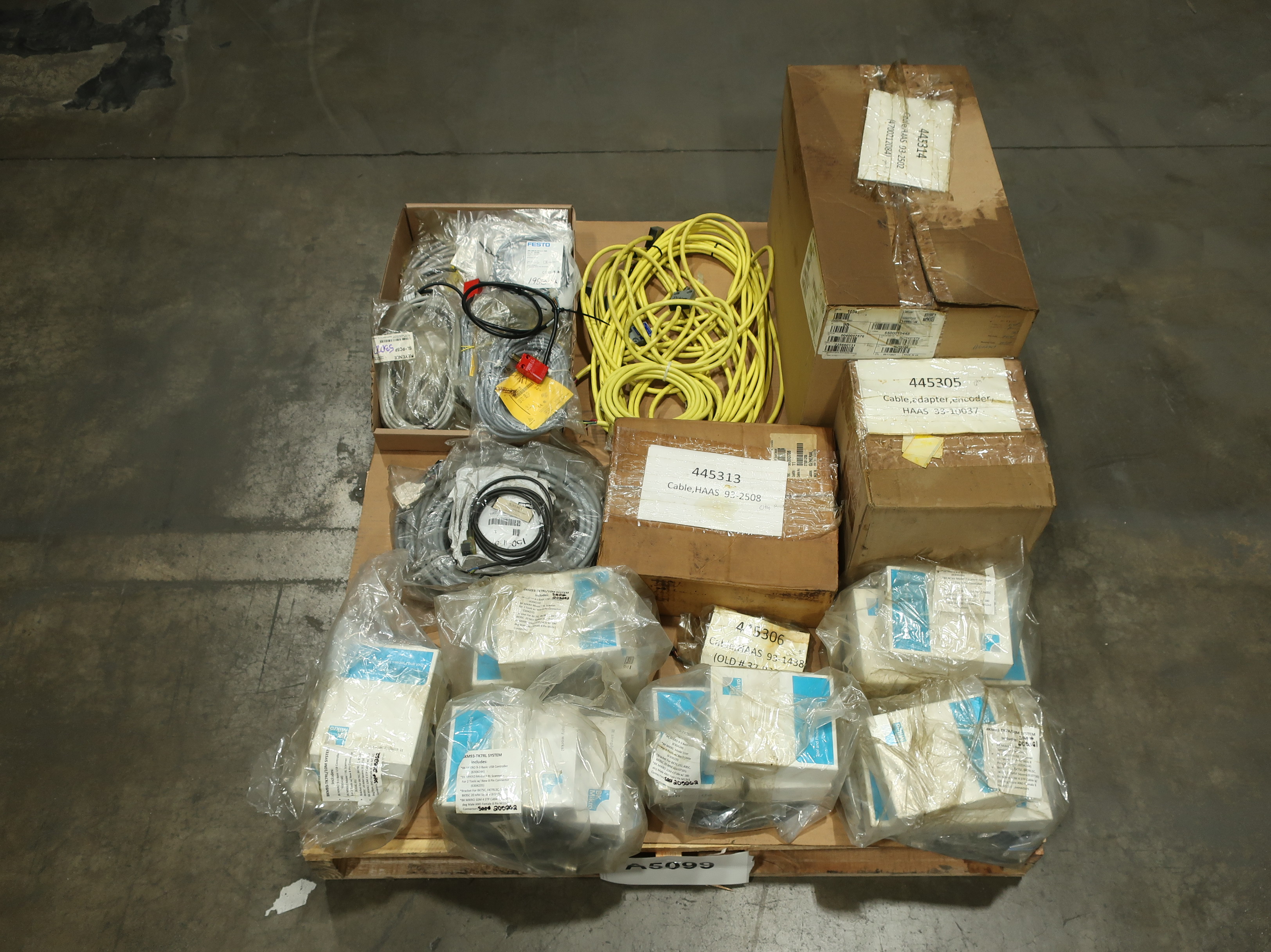 PALLET OF ASSORTED CORDSETS - CORDSET CABLES