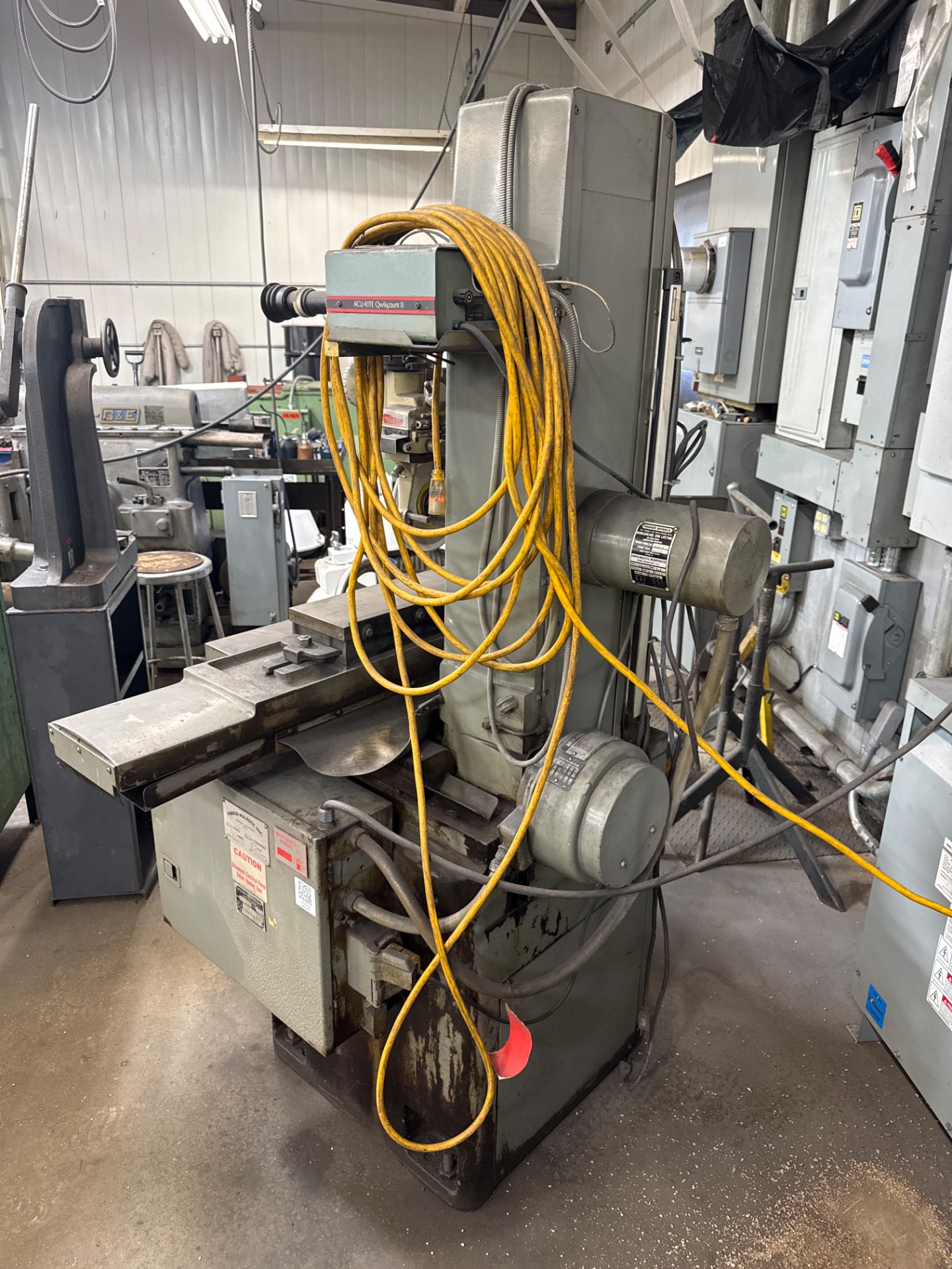 1983 Parker-Majestic Inc. Surface Grinder, 1.5 HP, 3600 RPM, Acu-Rite Control System - SURFACE GRINDERS