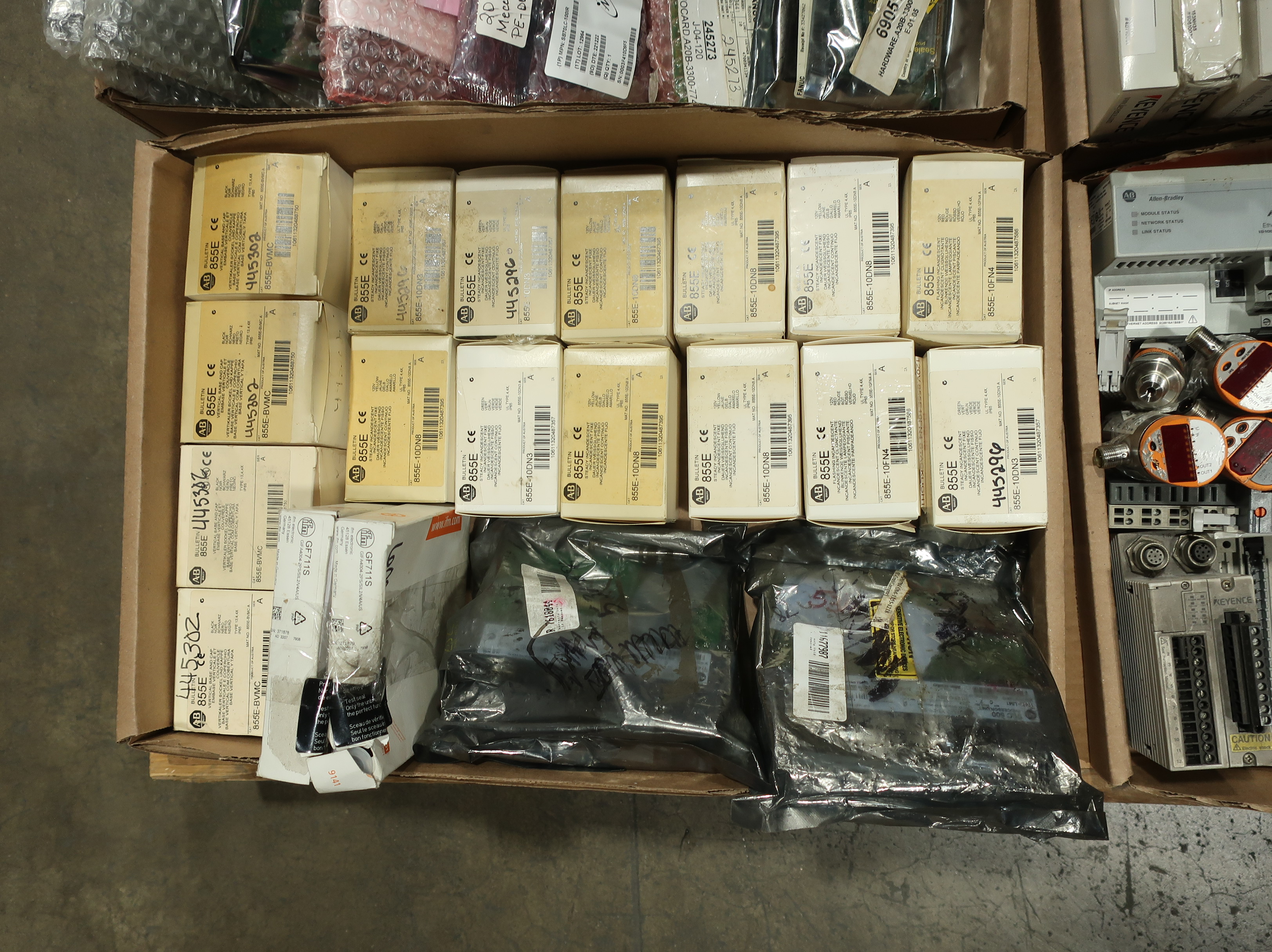 PALLET OF ASSORTED AUTOMATION - AUTOMATION & CONTROLS