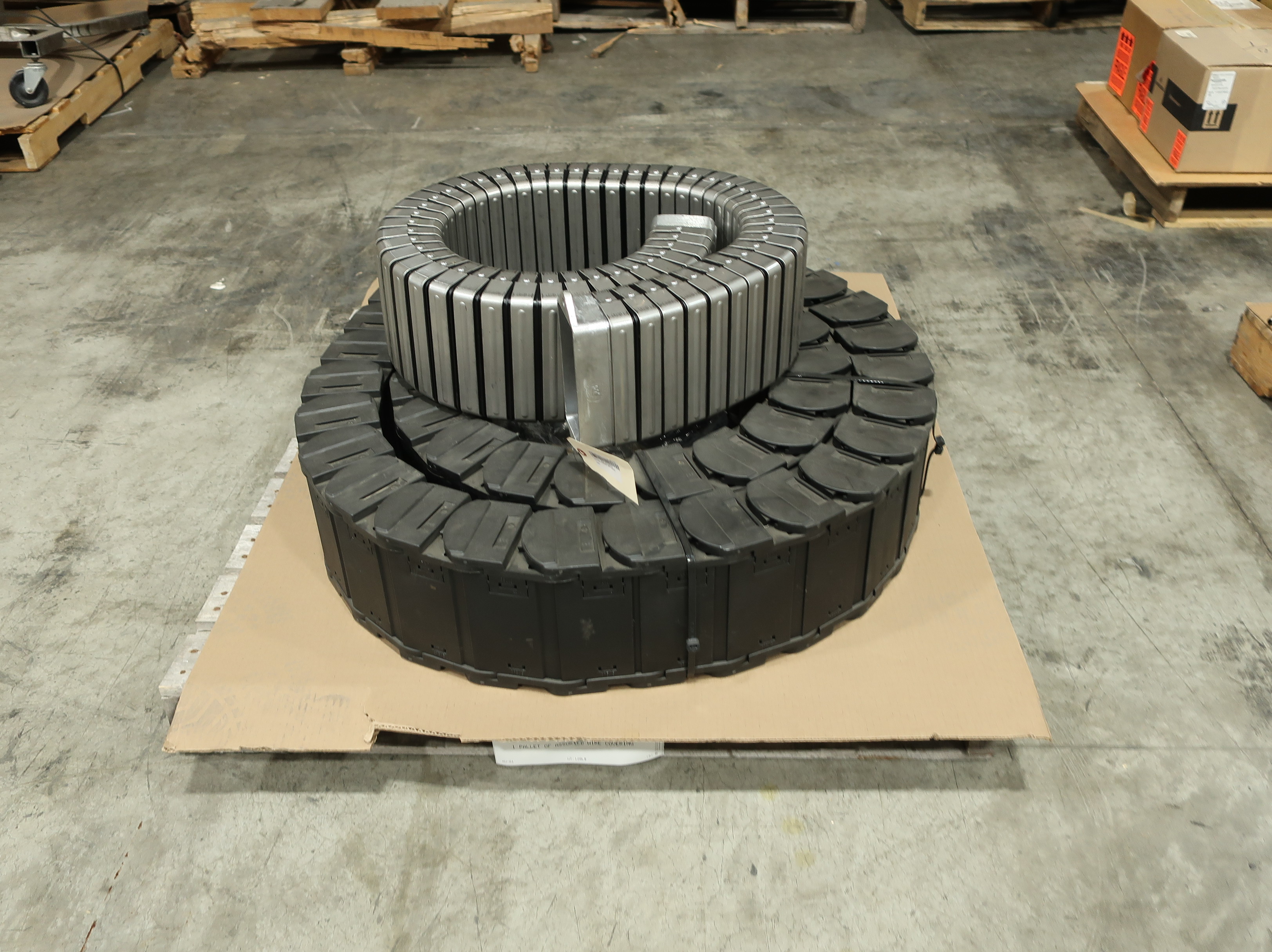 SKU 1788060 - PALLET OF ASSORTED WIRE COVERING - ELECTRONIC COMPONENTS