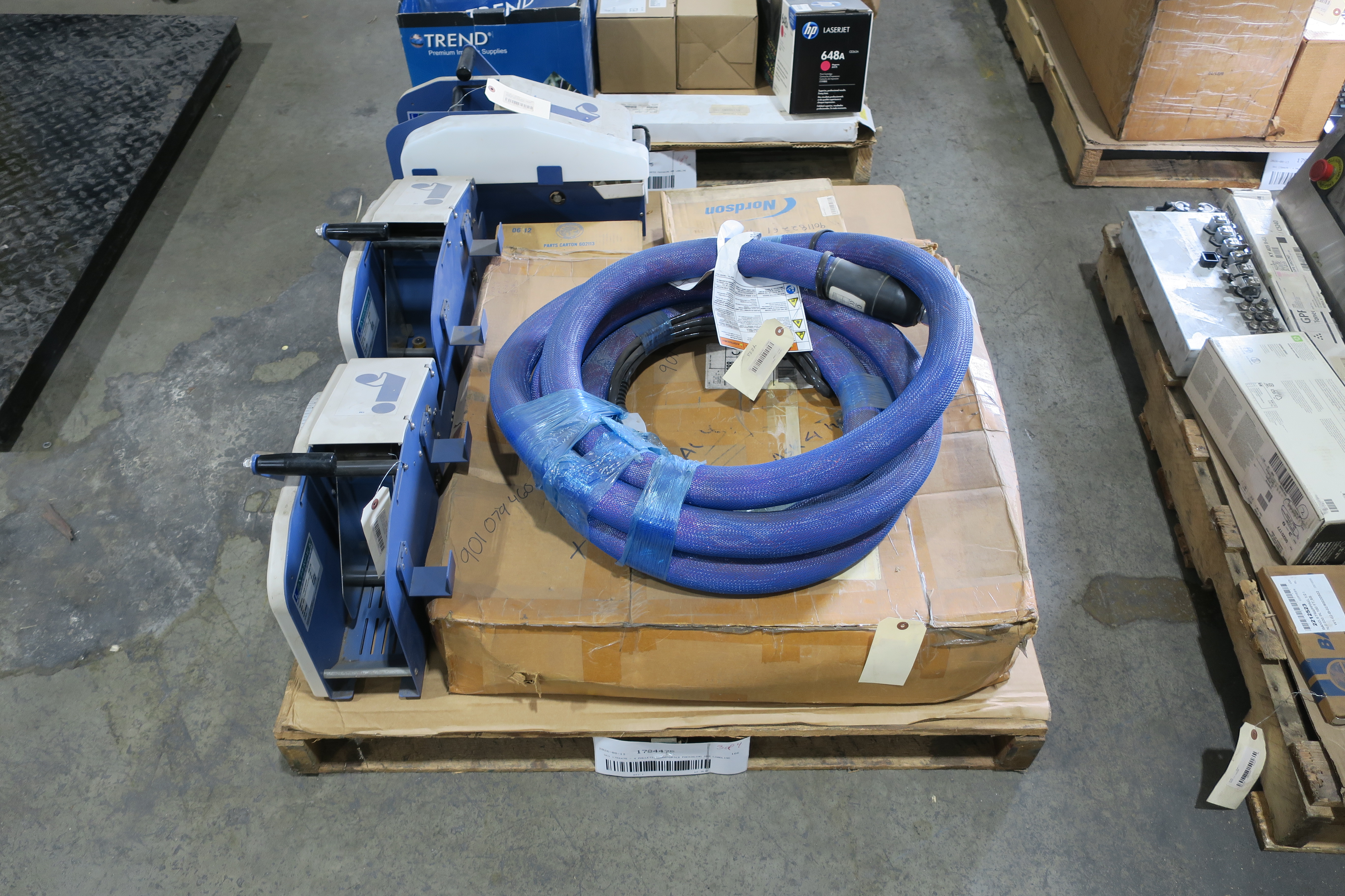 SKU 1784475 - 4 PALLETS OF ASSORTED PACKAGING AND LABELING - PACKAGING