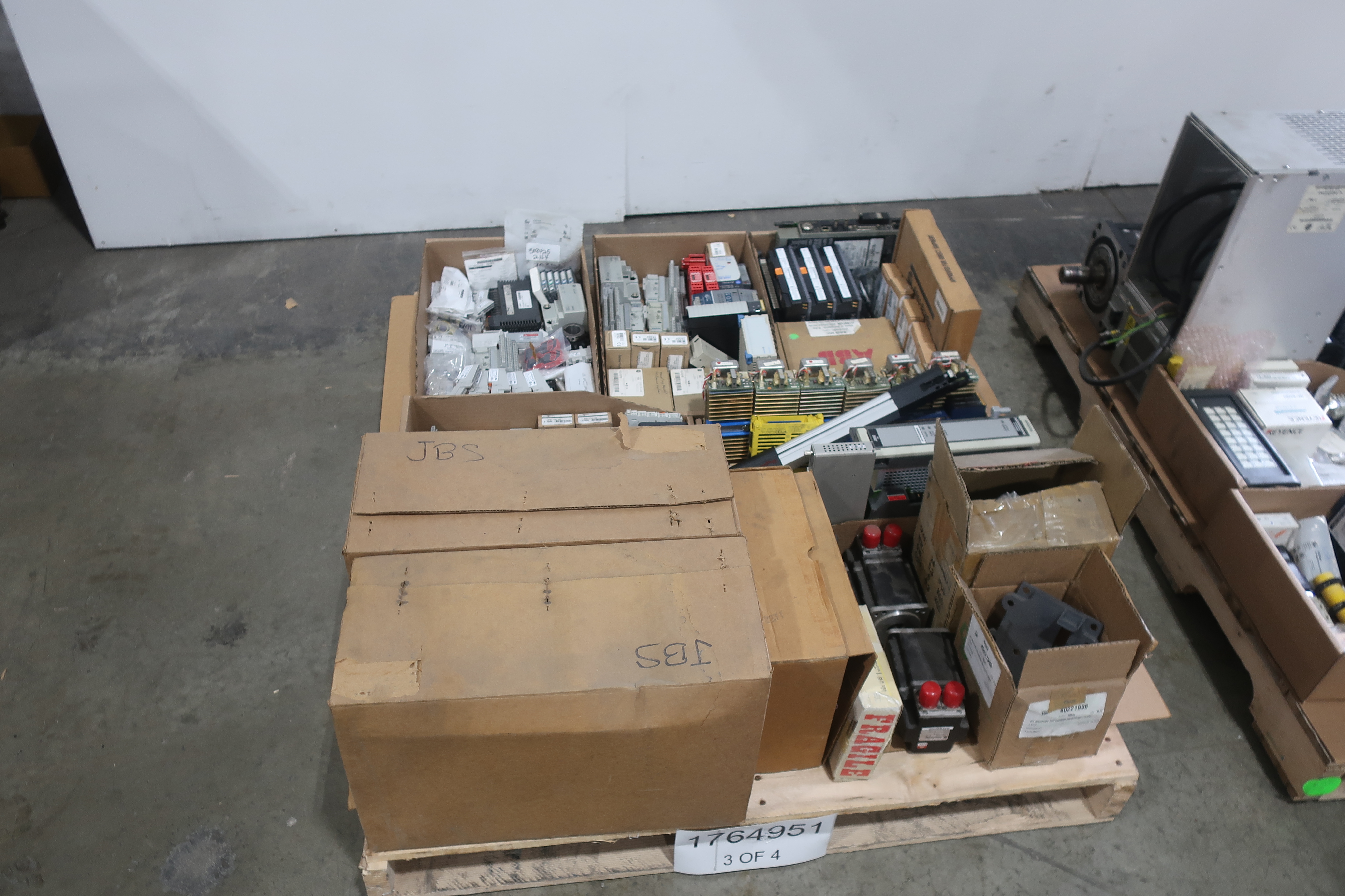 SKU 1764951 - 4 PALLETS OF ASSORTED AUTOMATION - AUTOMATION & CONTROLS