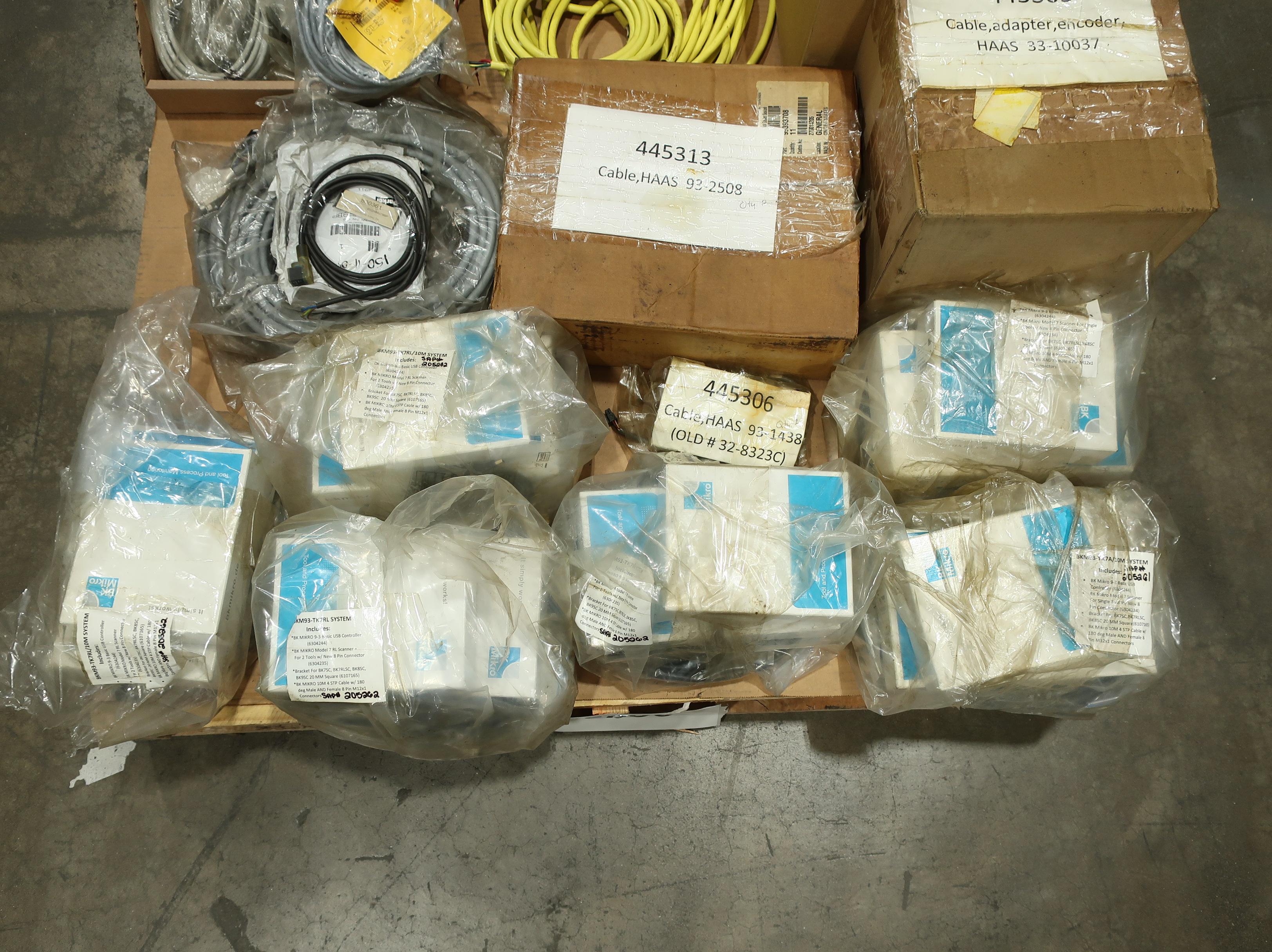 PALLET OF ASSORTED CORDSETS - CORDSET CABLES