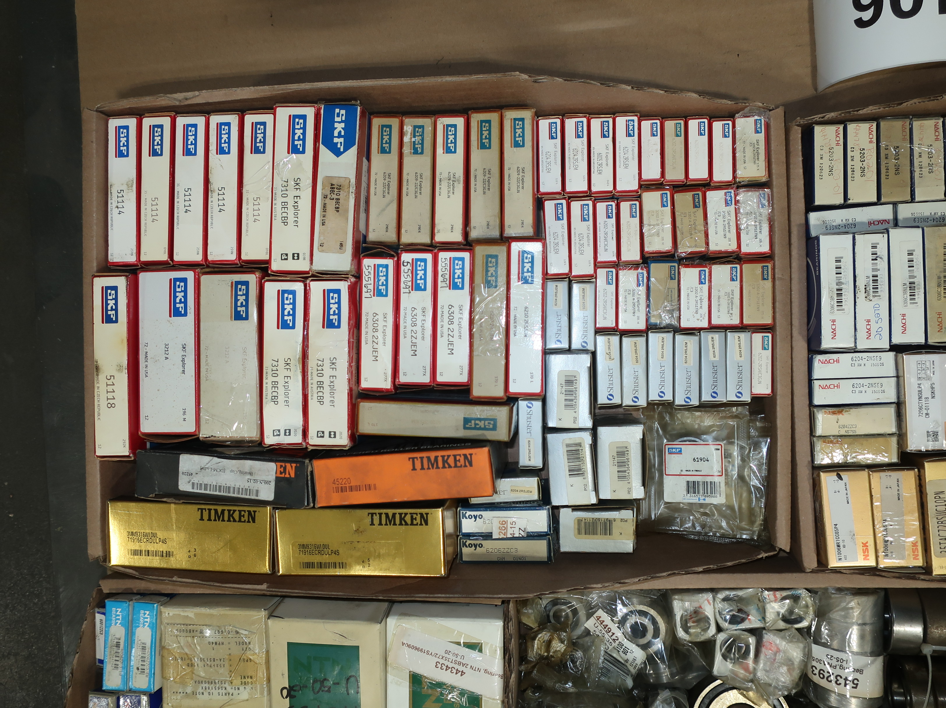 Pallet Of Assorted Bearings For Industrial Applications - BEARINGS