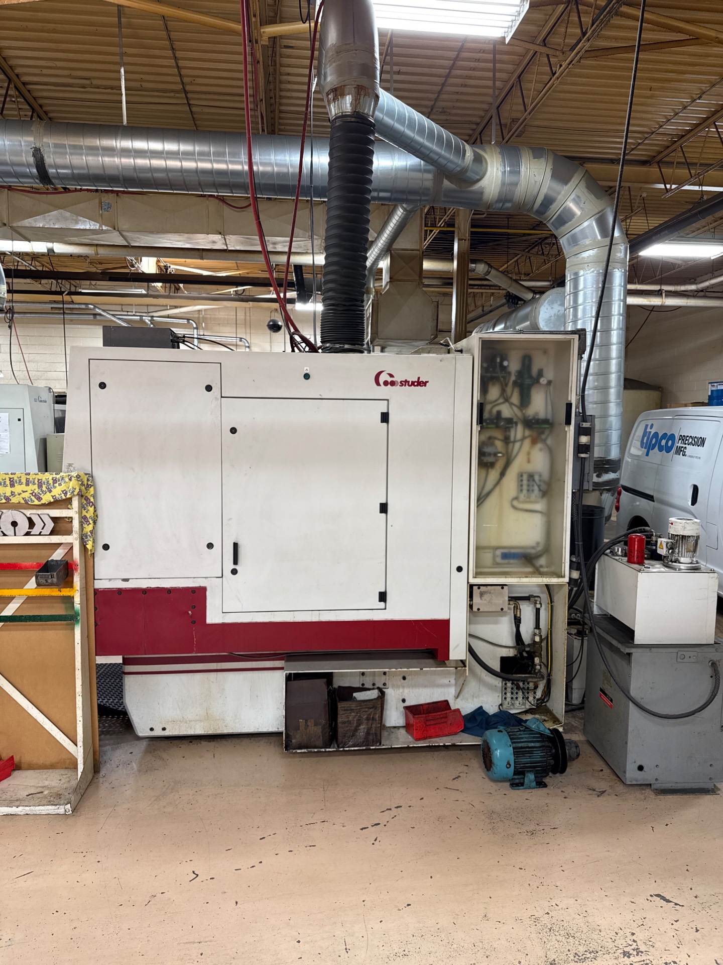 Studer S32 CNC Cylindrical Grinder - 20" Wheel, 176 lb Capacity, 61820 Hrs - CYLINDRICAL GRINDERS