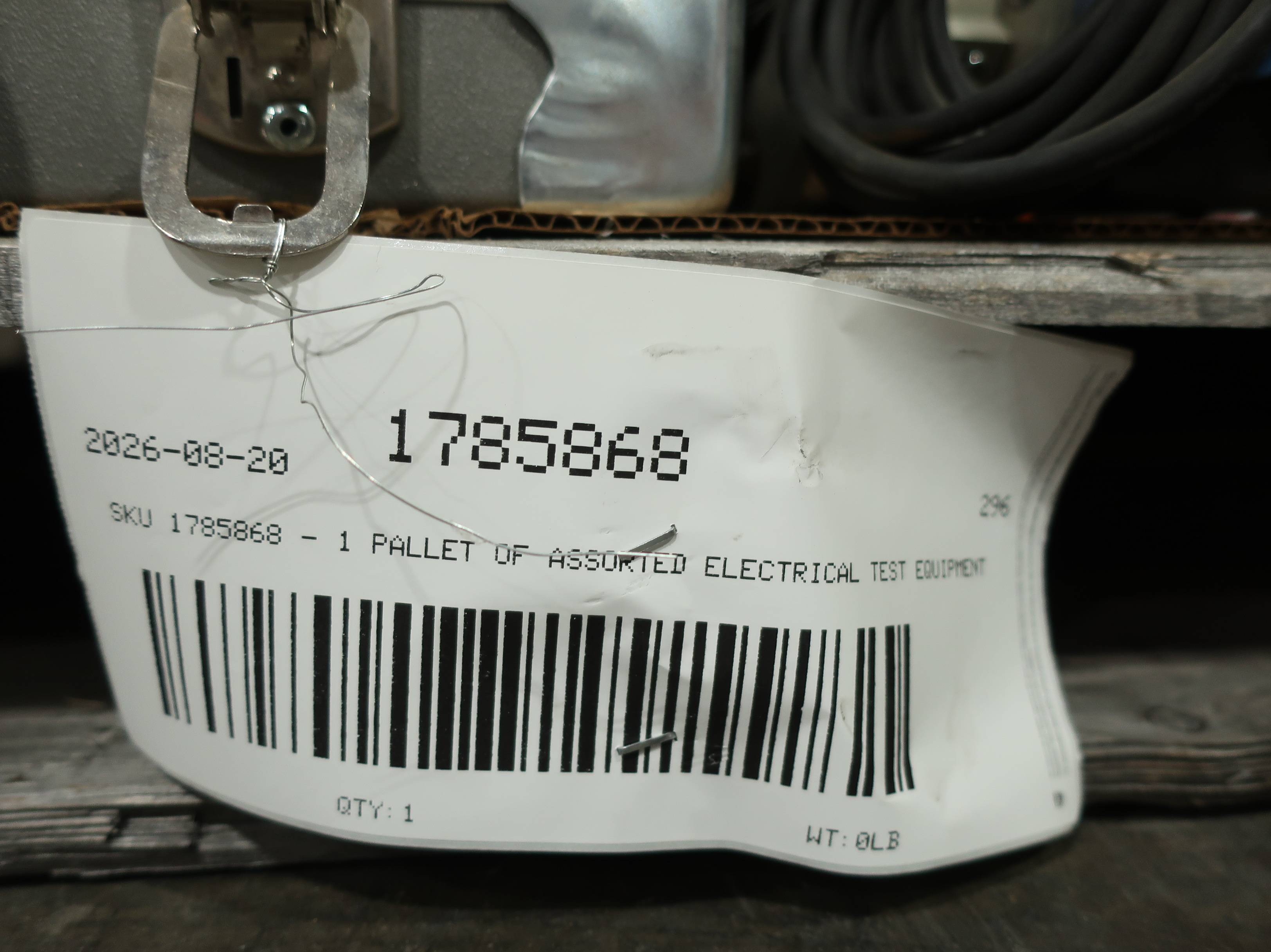 SKU 1785868 - PALLET OF ASSORTED ELECTRICAL TEST EQUIPMENT - LAB & SCIENTIFIC