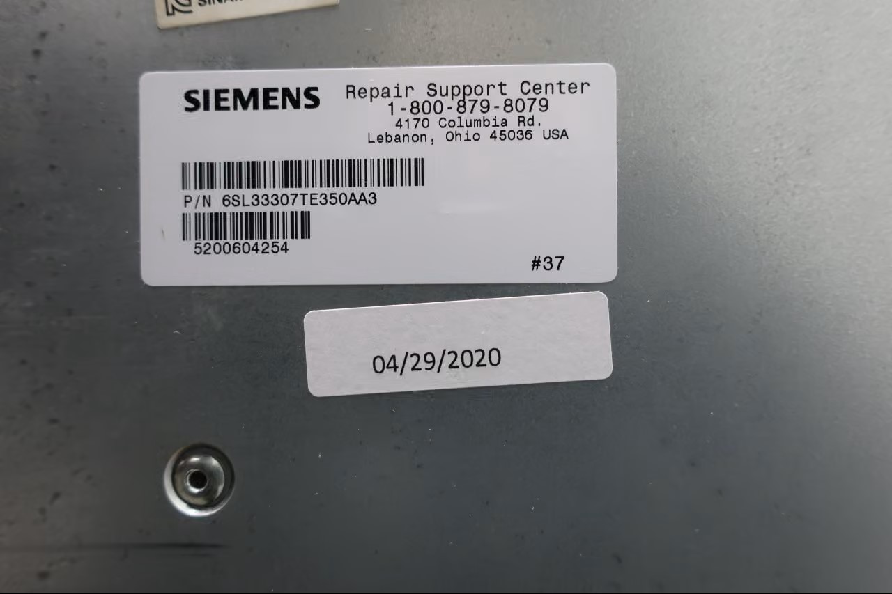 Siemens 6SL3330-7TE35-0AA3 Sinamics S120 AC VFD Drive - SKU 1787532 - AC VFD DRIVES