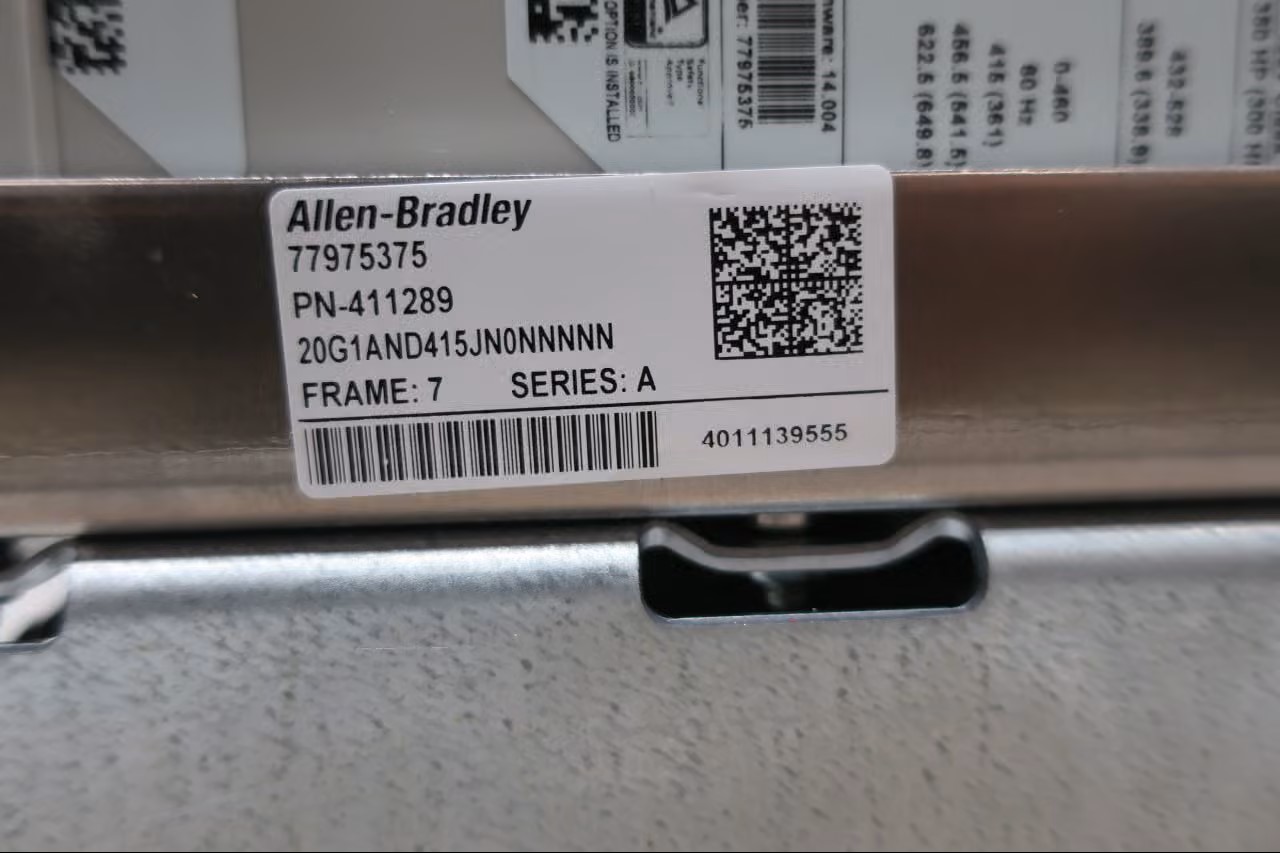 Allen Bradley 20G1AND415JN0NNNNN PowerFlex 755 AC VFD Drive - AC VFD DRIVES