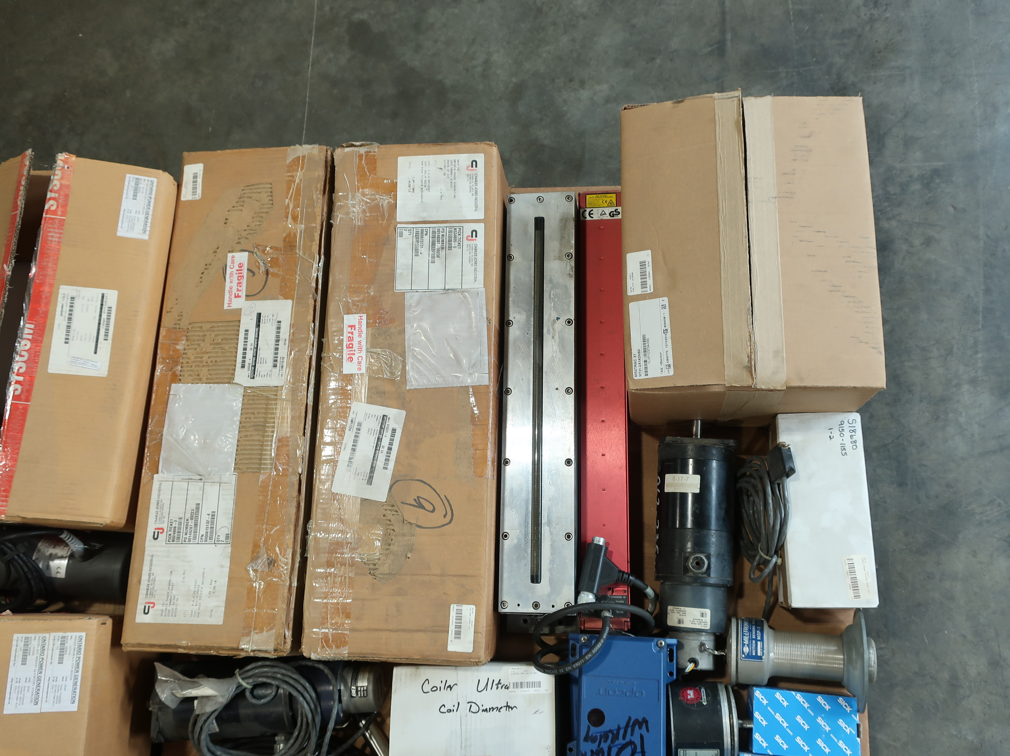 SKU 1777257 - 2 PALLETS OF ASSORTED SENSORS - SENSORS
