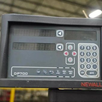 SUMMIT 24120B 24"/33" GAP BED LATHE, 120" CENTERS, 15 HP, NEWALL DRO, 220V 3-PHASE - MANUAL LATHES