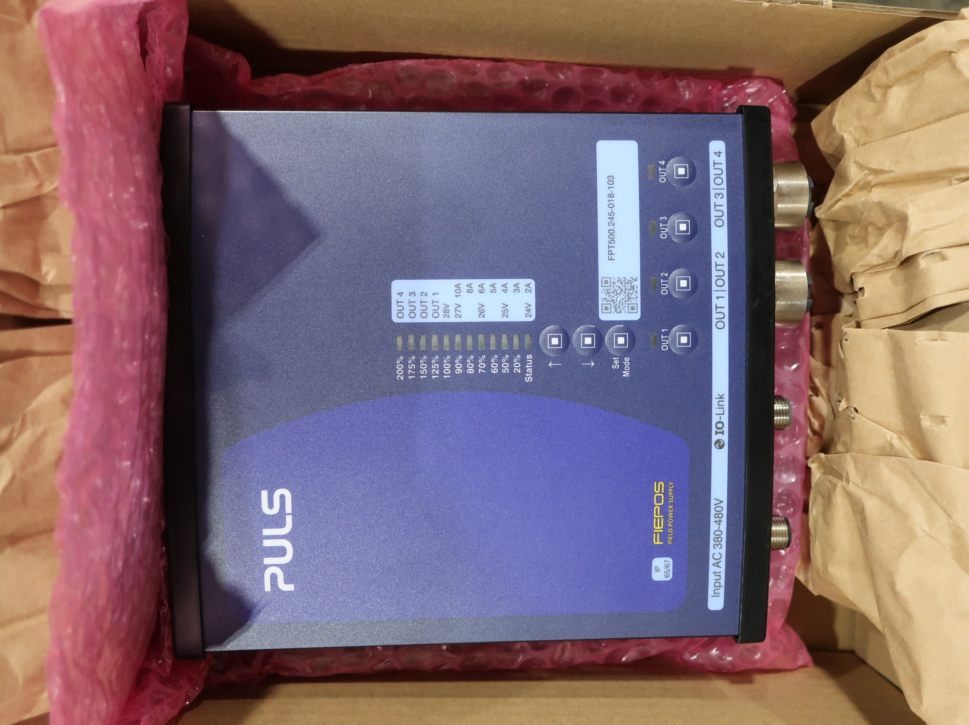 SKU 1775929 - LOT OF 26 PLUS FTP500.245-018-103 500W 3-PHASE POWER SUPPLY - POWER SUPPLIES