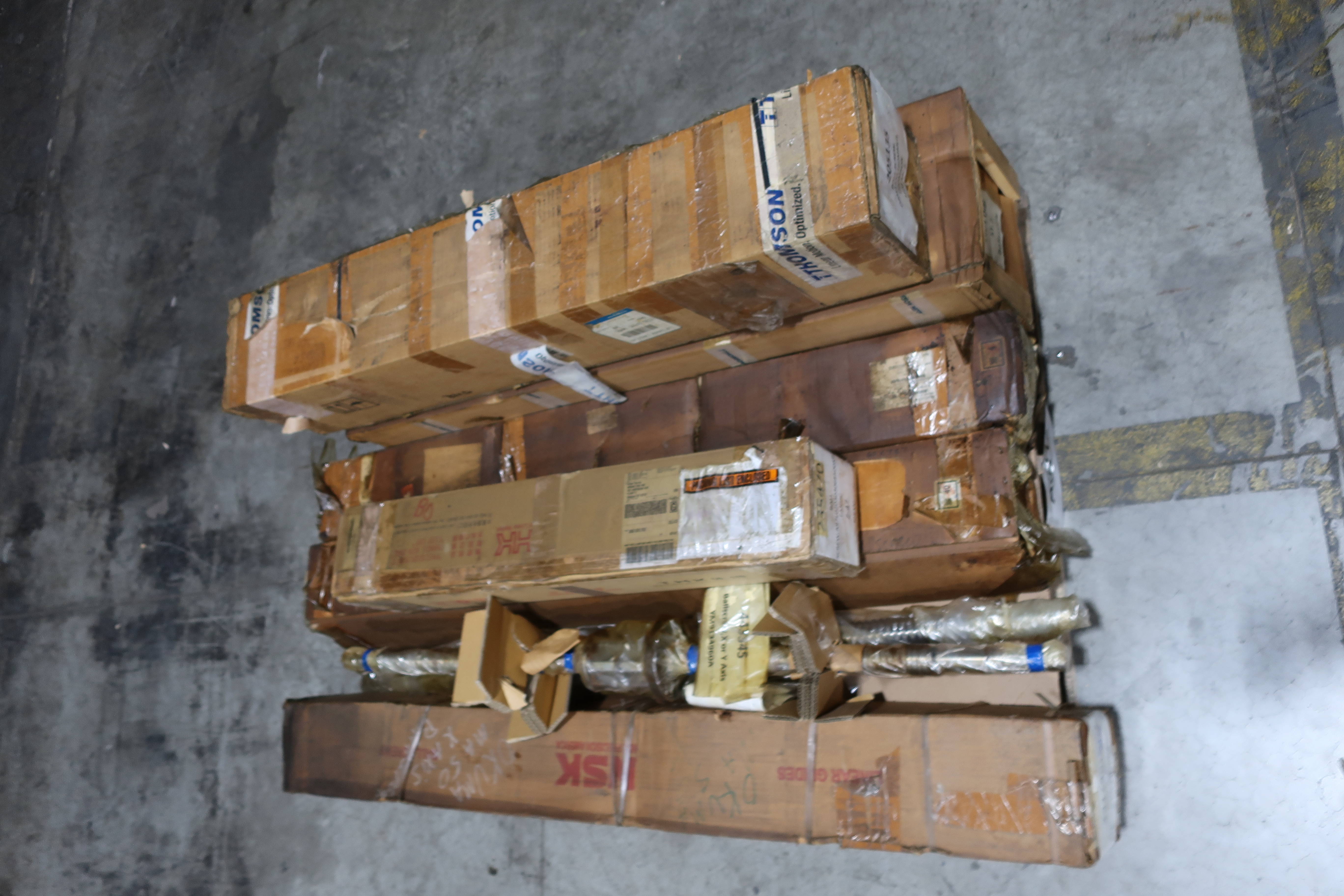 Pallet Of Assorted Ballscrew Bearings For Precision Machinery - BEARINGS