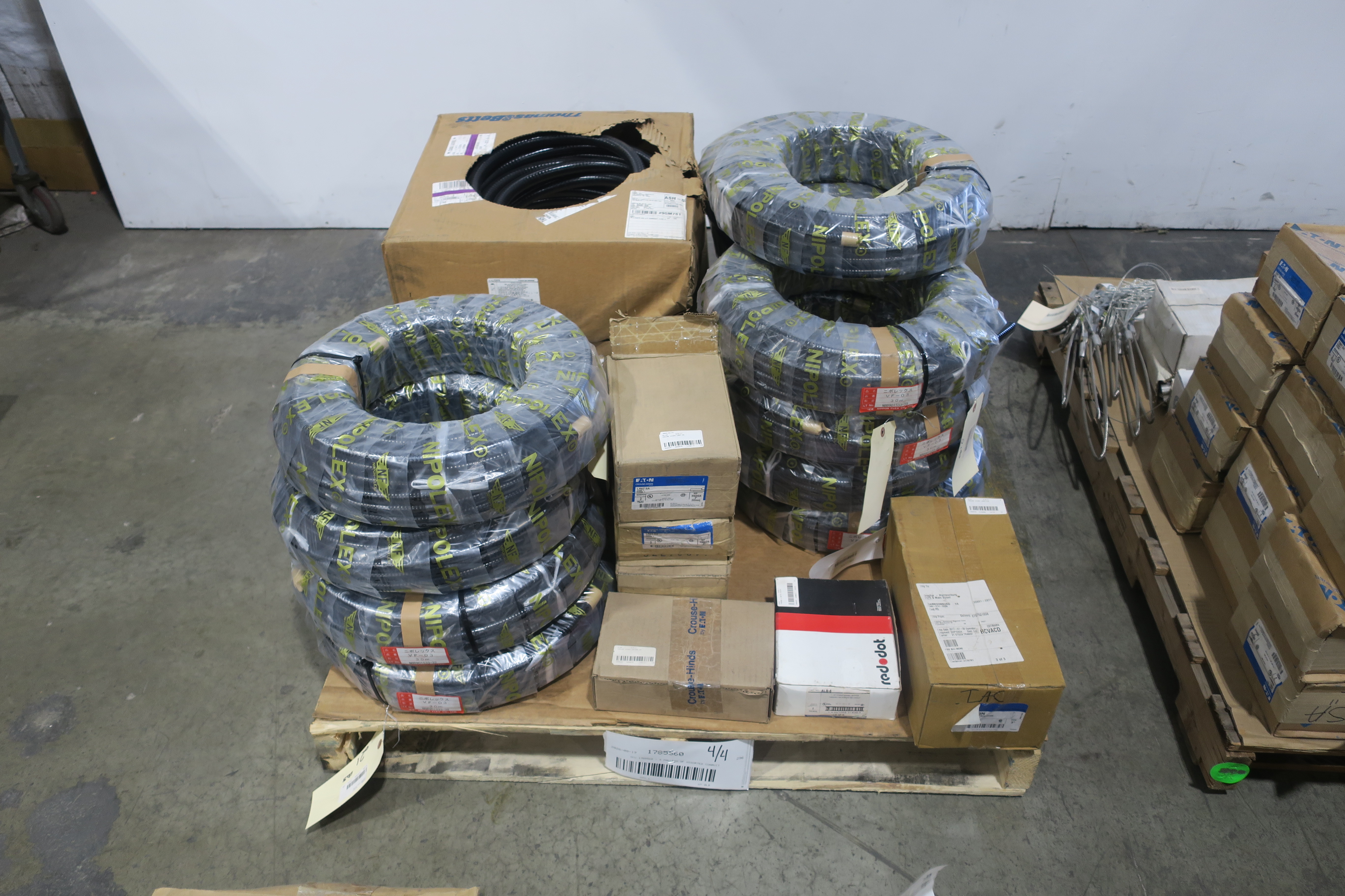 SKU 1785560 - 4 PALLETS OF ASSORTED CONDUIT - CONDUIT