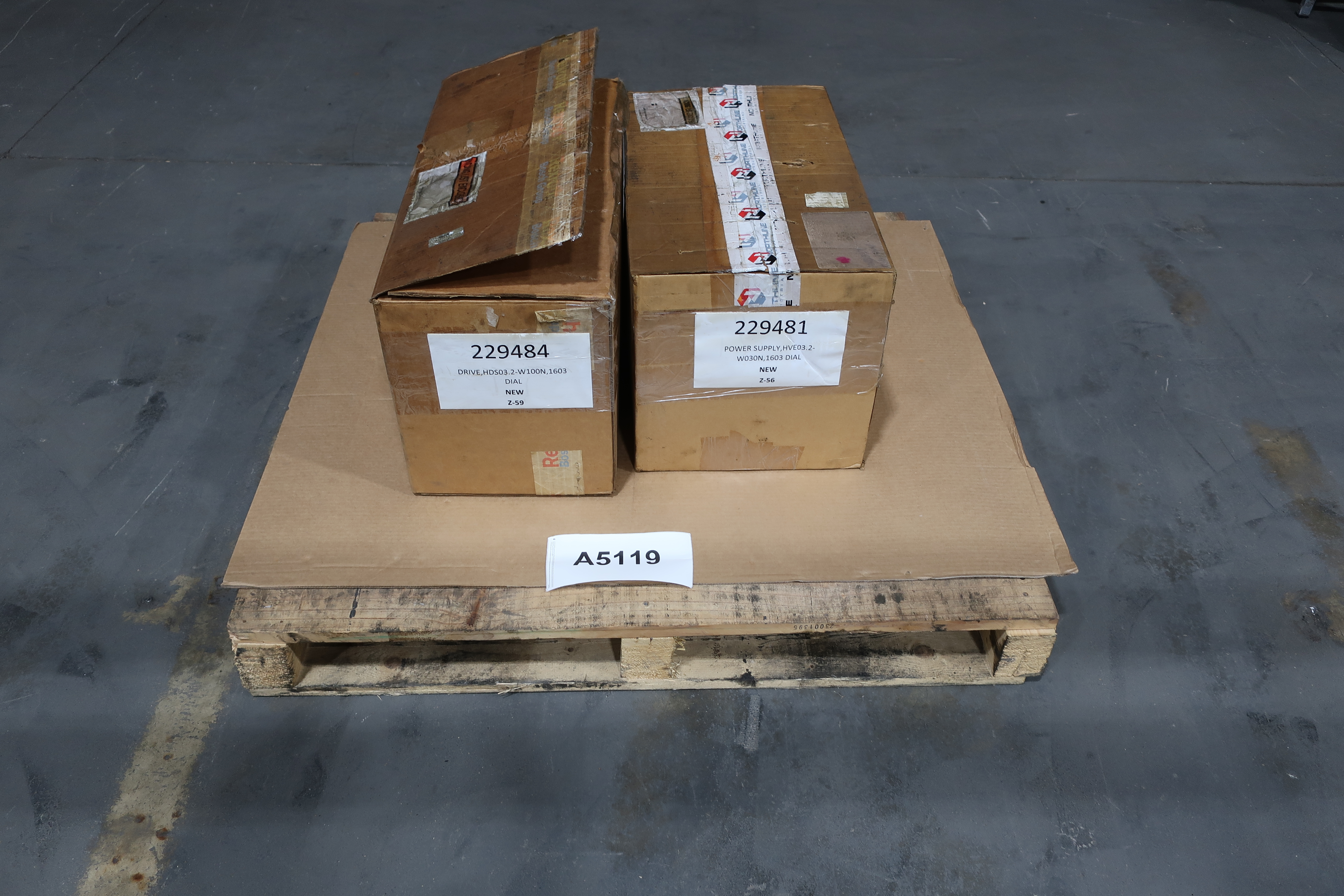 LOT OF 2; REXROTH, POWER SUPPLY AND DRIVE - AUTOMATION & CONTROLS