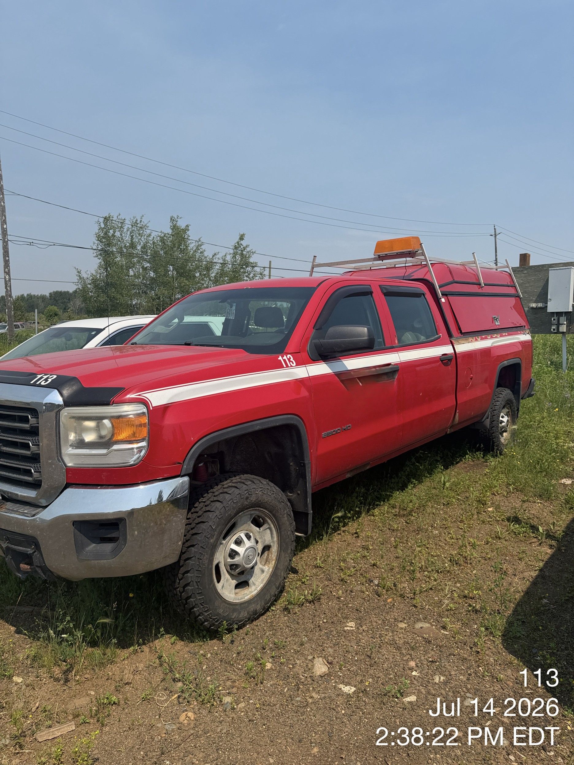 2015 GMC Sierra 2500 HD 4x4 Extended Cab Pickup Truck - 360 HP Vortec V8, 8 Ft Bed - PICKUP TRUCKS