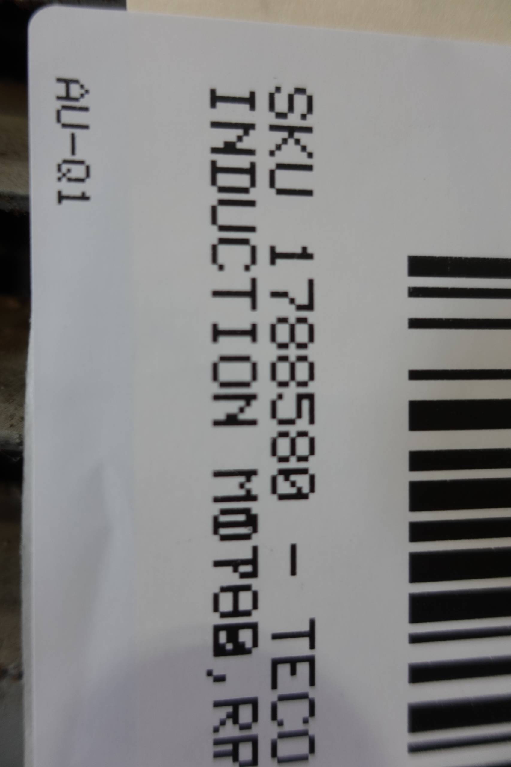 SKU 1788580 - TECO WESTINGHOUSE ANCA-TK001 INDUCTION MOTOR - AC MOTOR