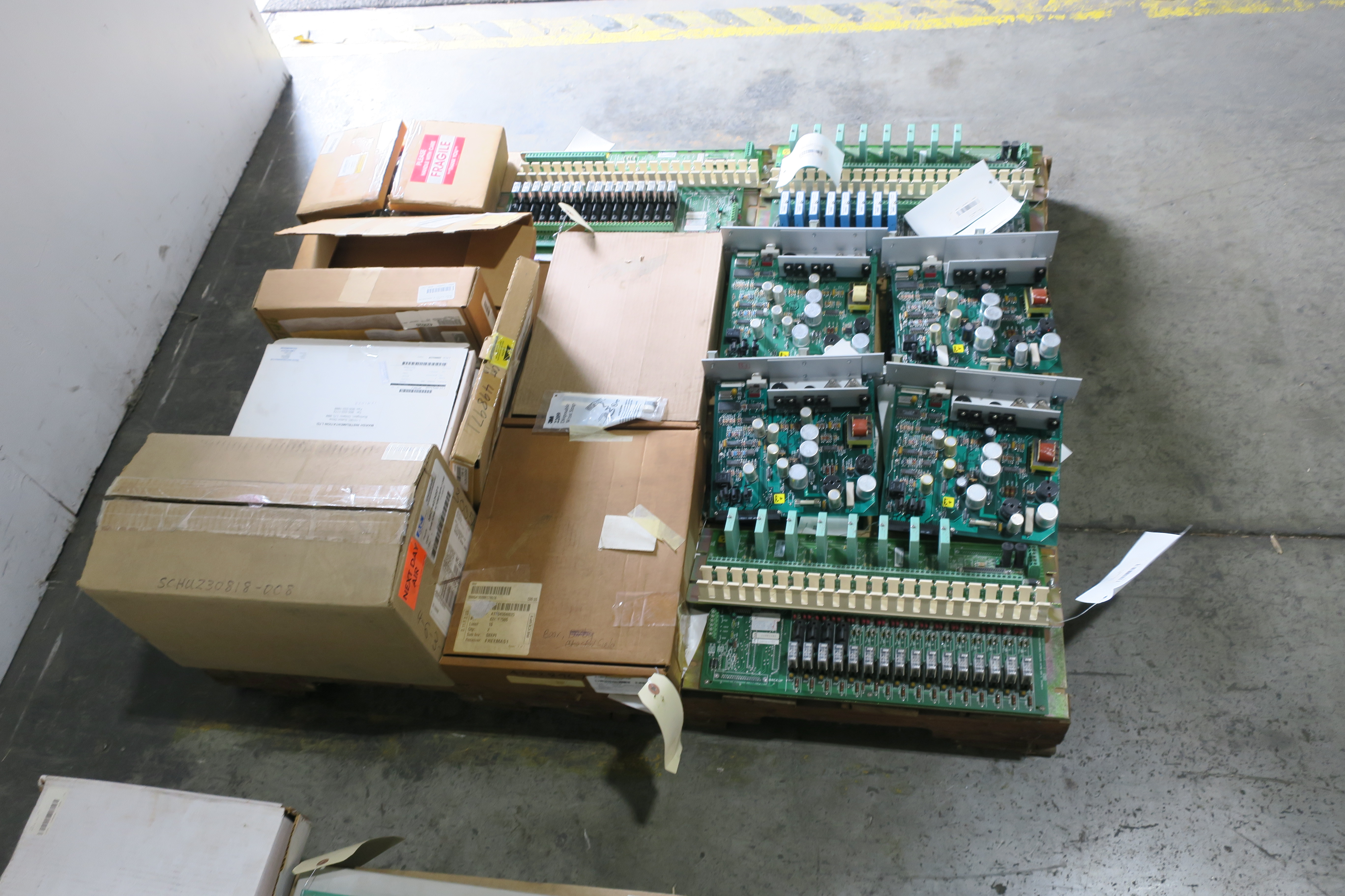 SKU 1780854 - 2 PALLETS OF ASSORTED PCB BOARDS - PCB CIRCUIT BOARDS