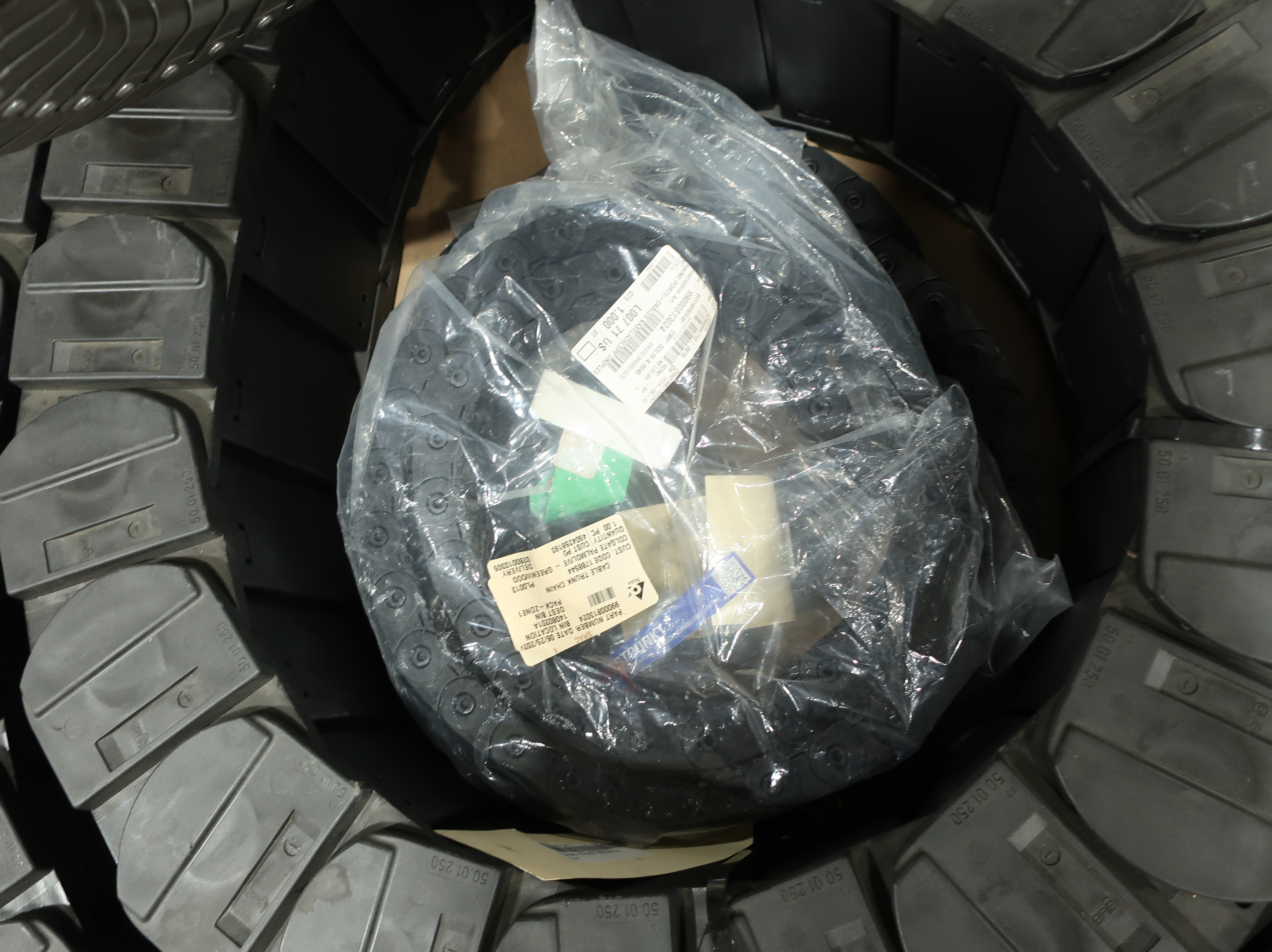 SKU 1788060 - PALLET OF ASSORTED WIRE COVERING - ELECTRONIC COMPONENTS