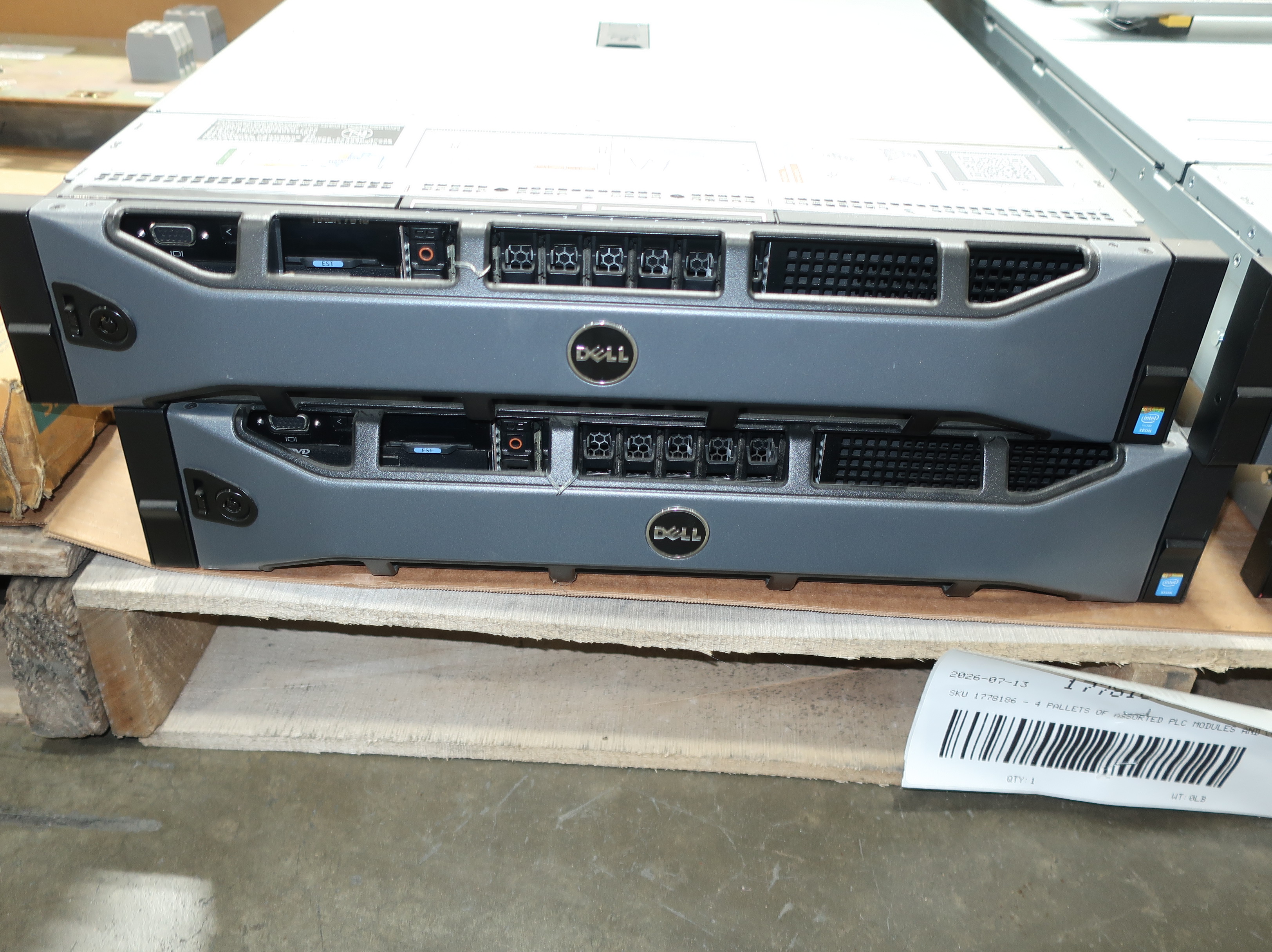 SKU 1778186 - 4 PALLETS OF ASSORTED PLC MODULES AND CHASSIS - AUTOMATION & CONTROLS