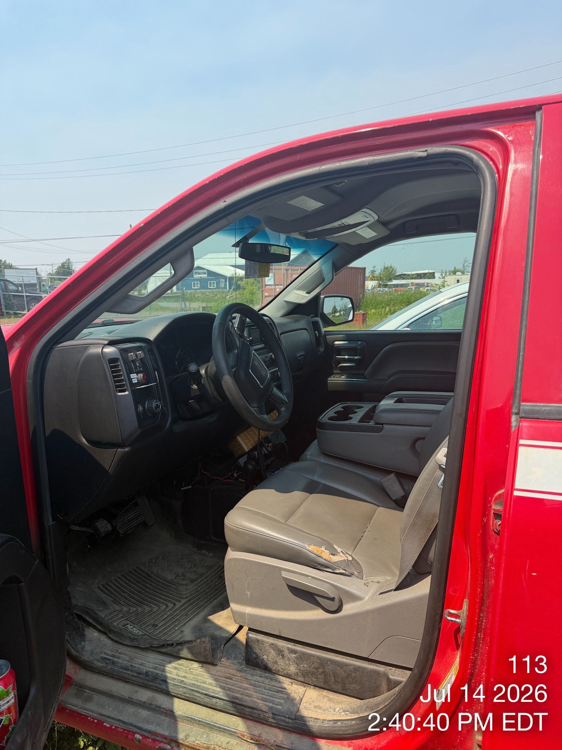 2015 GMC Sierra 2500 HD 4x4 Extended Cab Pickup Truck - 360 HP Vortec V8, 8 Ft Bed - PICKUP TRUCKS