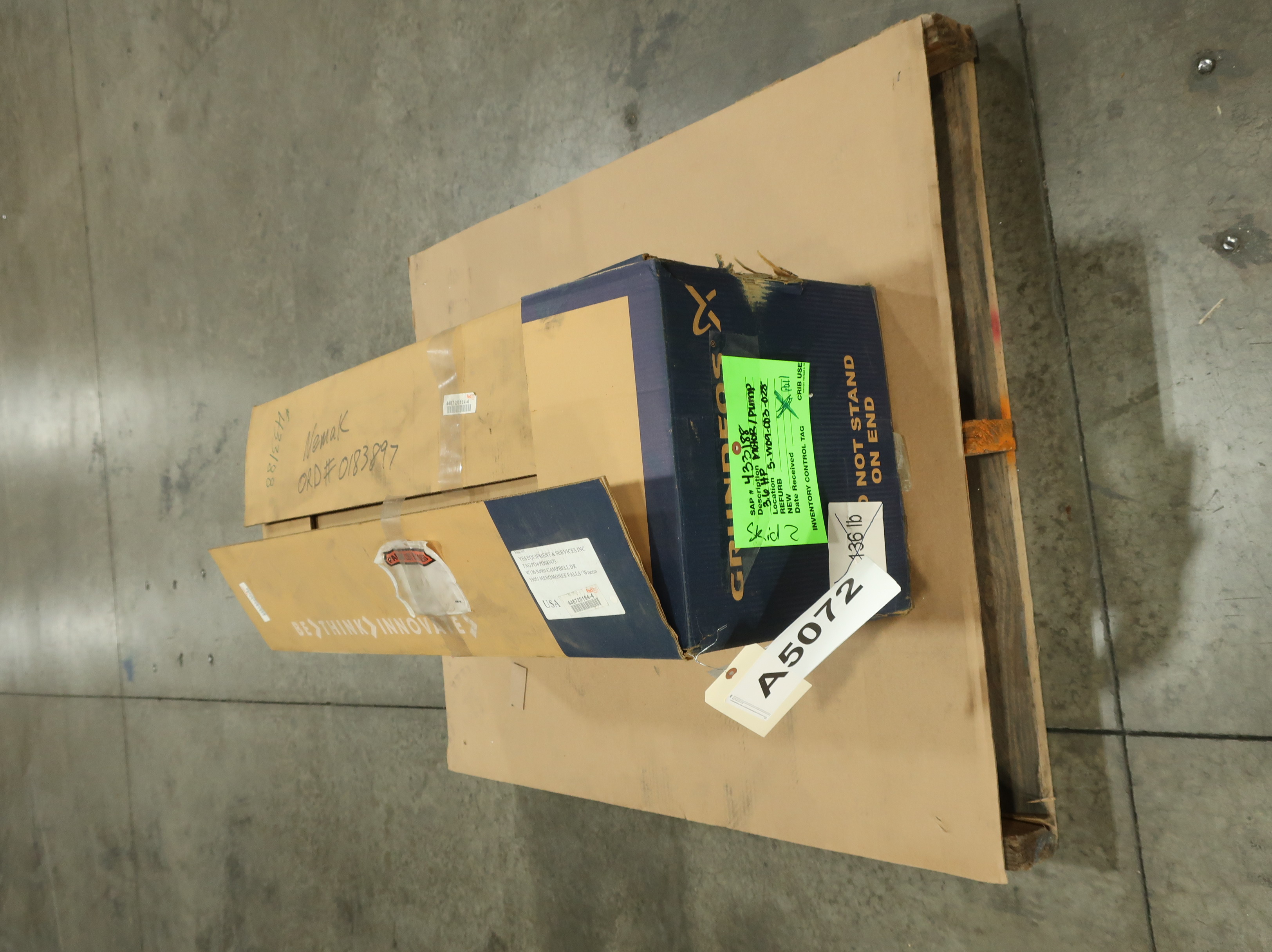 GRUNDFOS VERTICAL MULTI-STAGE PUMP - MULTI-STAGE PUMP