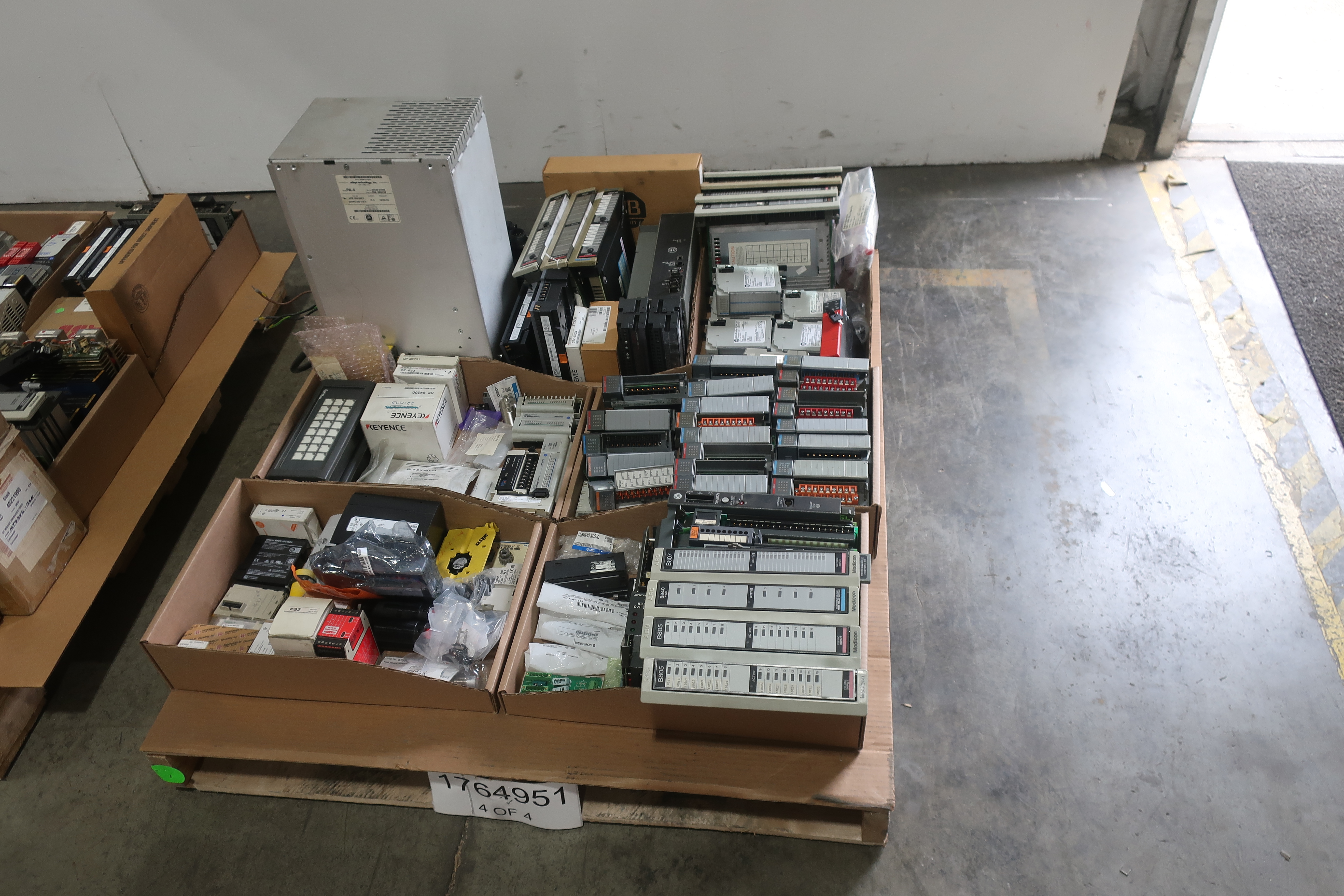 SKU 1764951 - 4 PALLETS OF ASSORTED AUTOMATION - AUTOMATION & CONTROLS