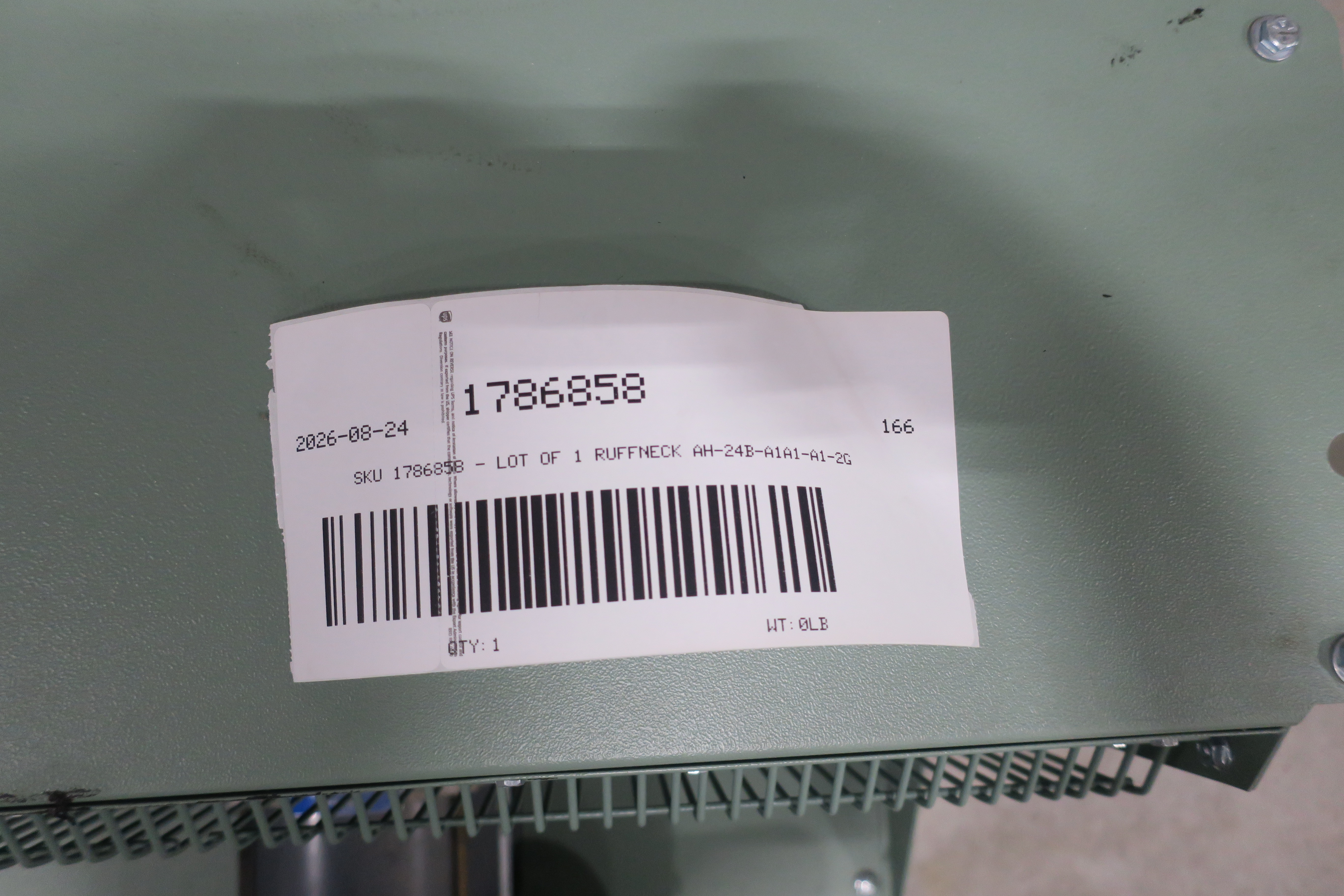 SKU 1786858 - RUFFNECK AH-24B-A1A1-A1-2G - ELECTRICAL COMPONENTS