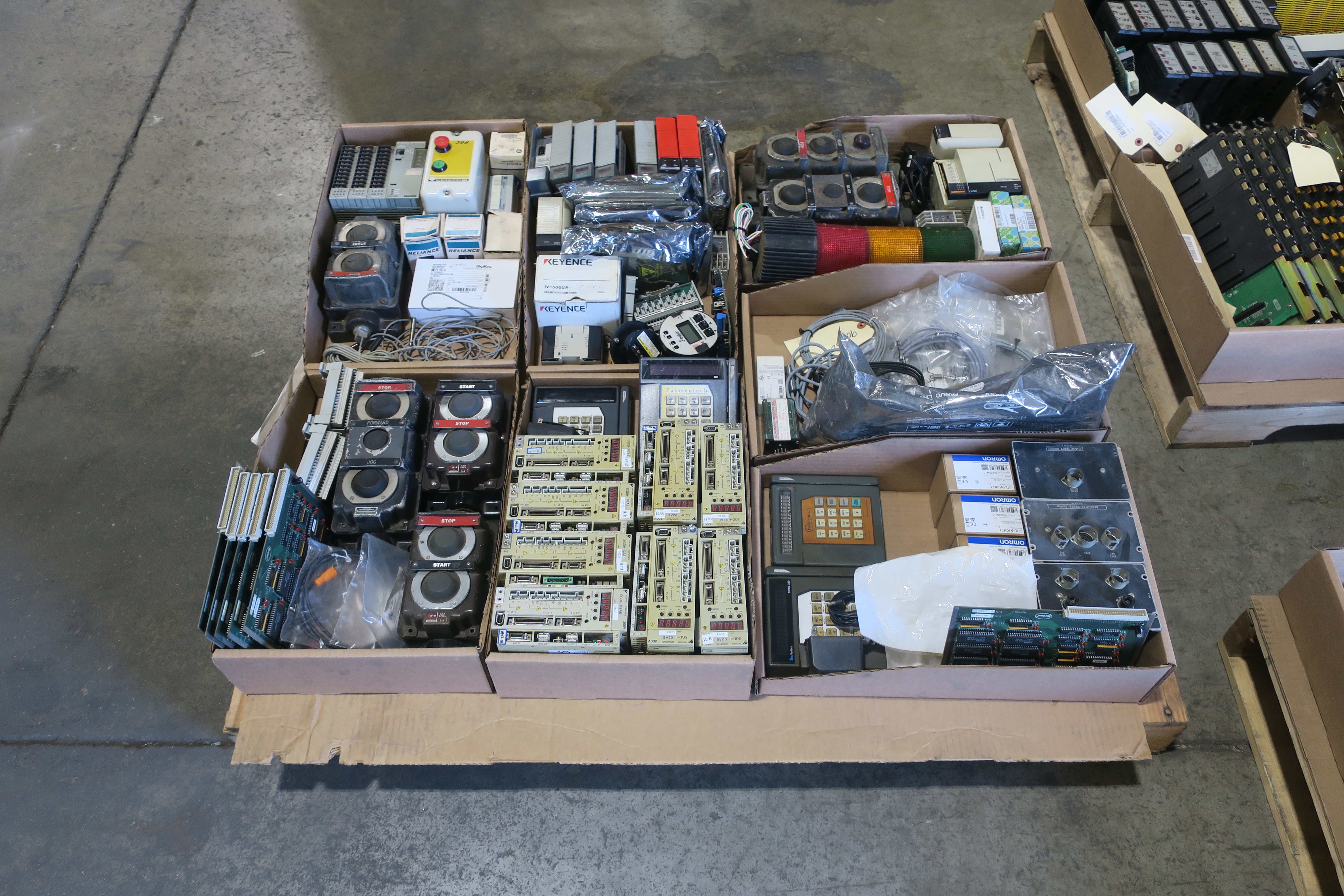 SKU 1786545 - 3 PALLETS OF ASSORTED AUTOMATION - AUTOMATION & CONTROLS