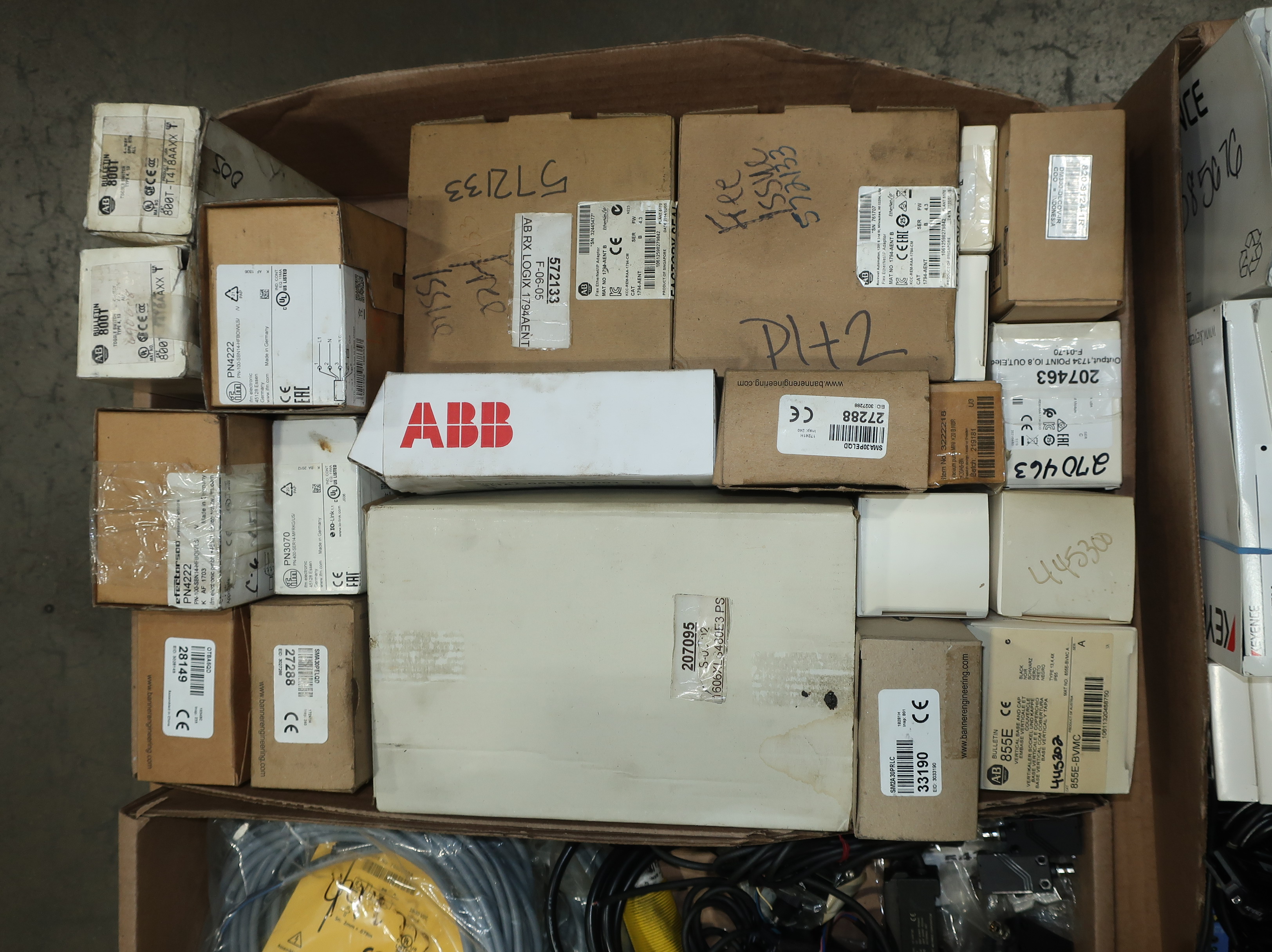 PALLET OF ASSORTED AUTOMATION - AUTOMATION & CONTROLS