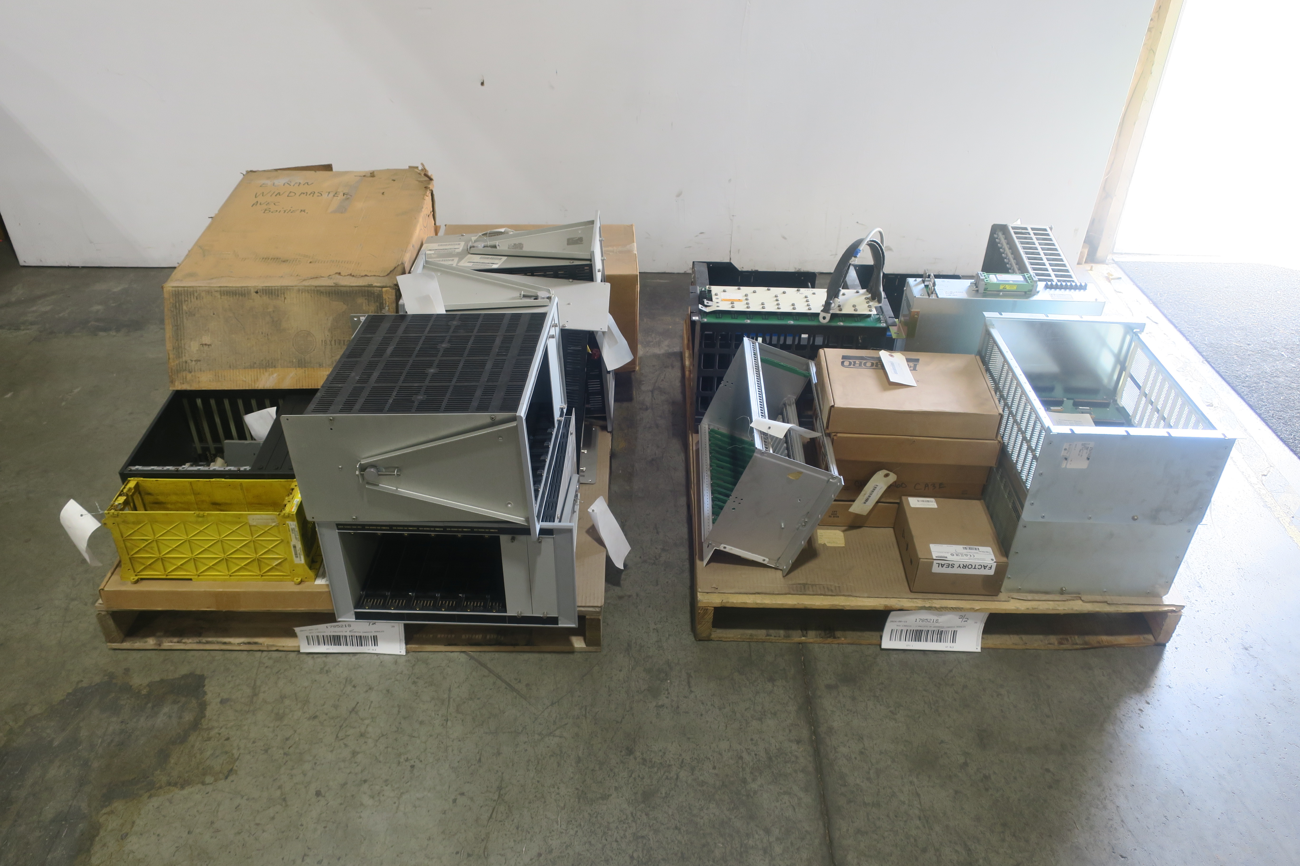 SKU 1785218 - 2 PALLETS OF ASSORTED CHASSIS MODULES - AUTOMATION & CONTROLS