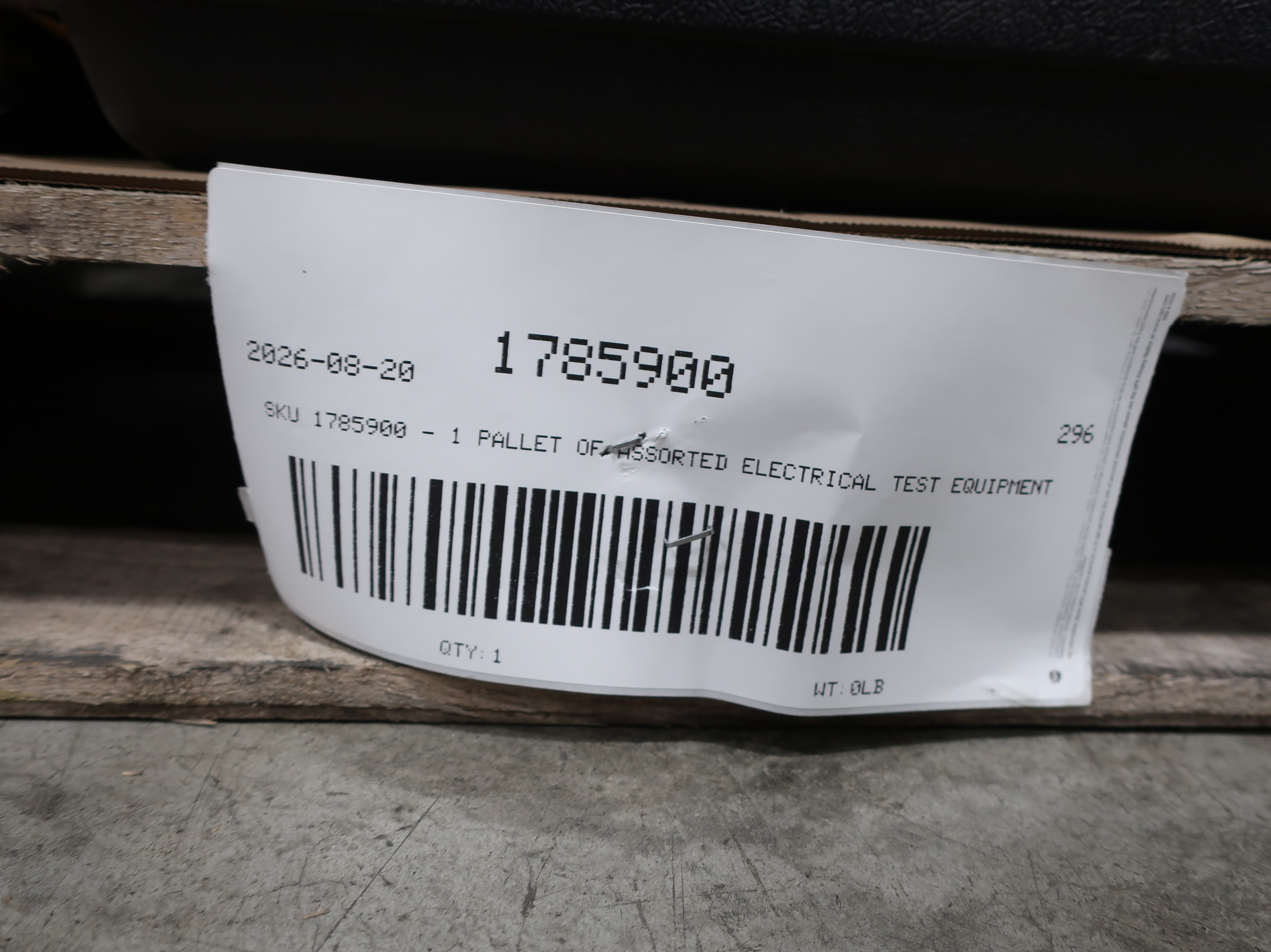 SKU 1785900 - PALLET OF ASSORTED ELECTRICAL TEST EQUIPMENT - LAB & SCIENTIFIC