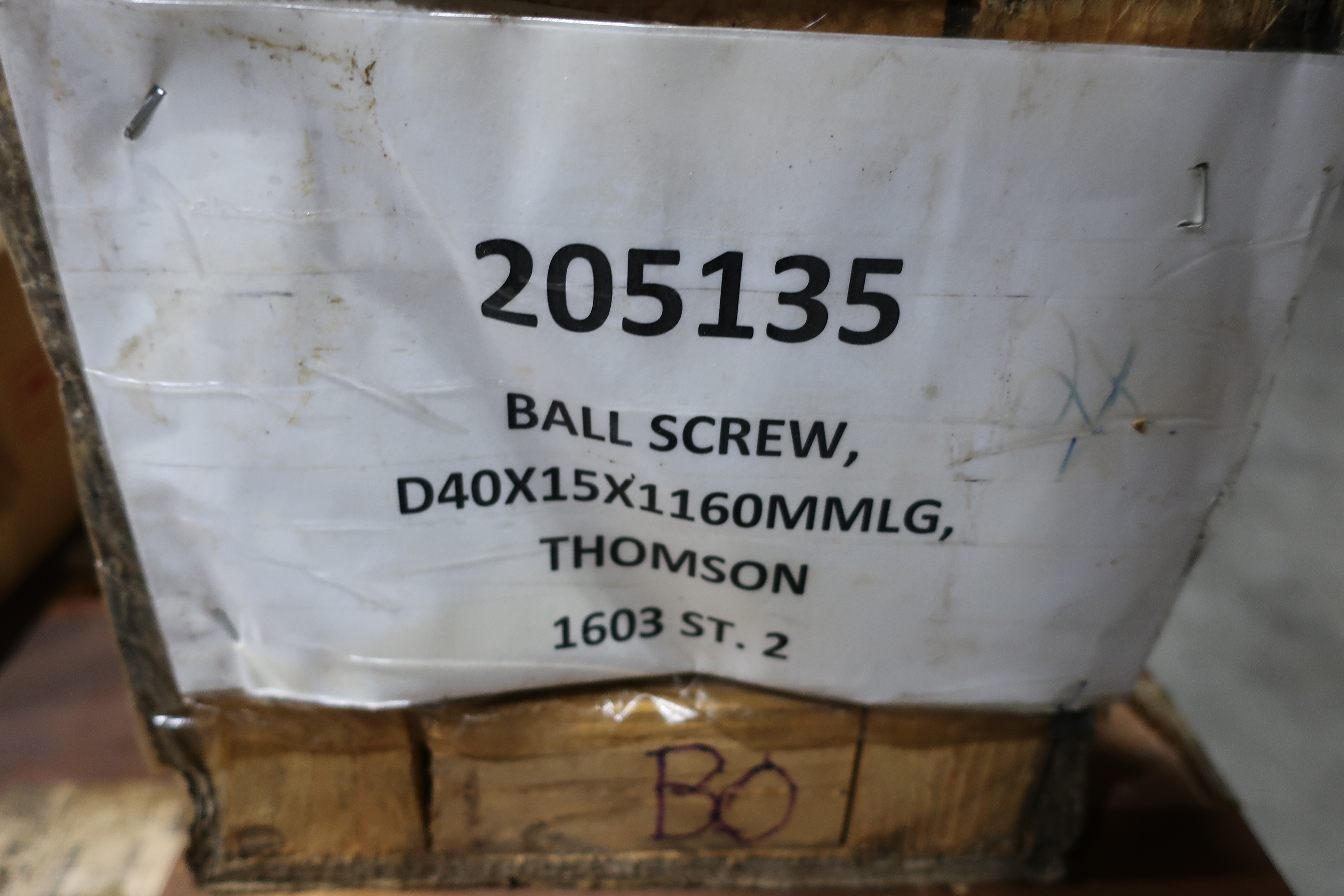 Pallet Of Assorted Ballscrew Bearings For Precision Machinery - BEARINGS